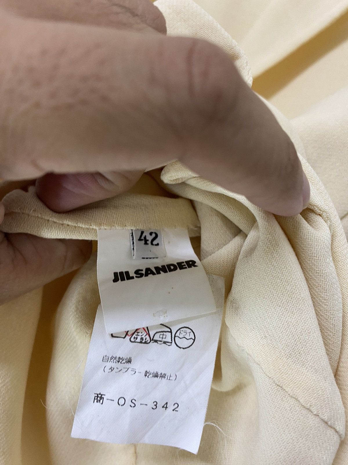 Jil Sander Jil Sander Pure Wool Jacket Button Design Size M / US 6-8 / IT 42-44 - 4 Thumbnail