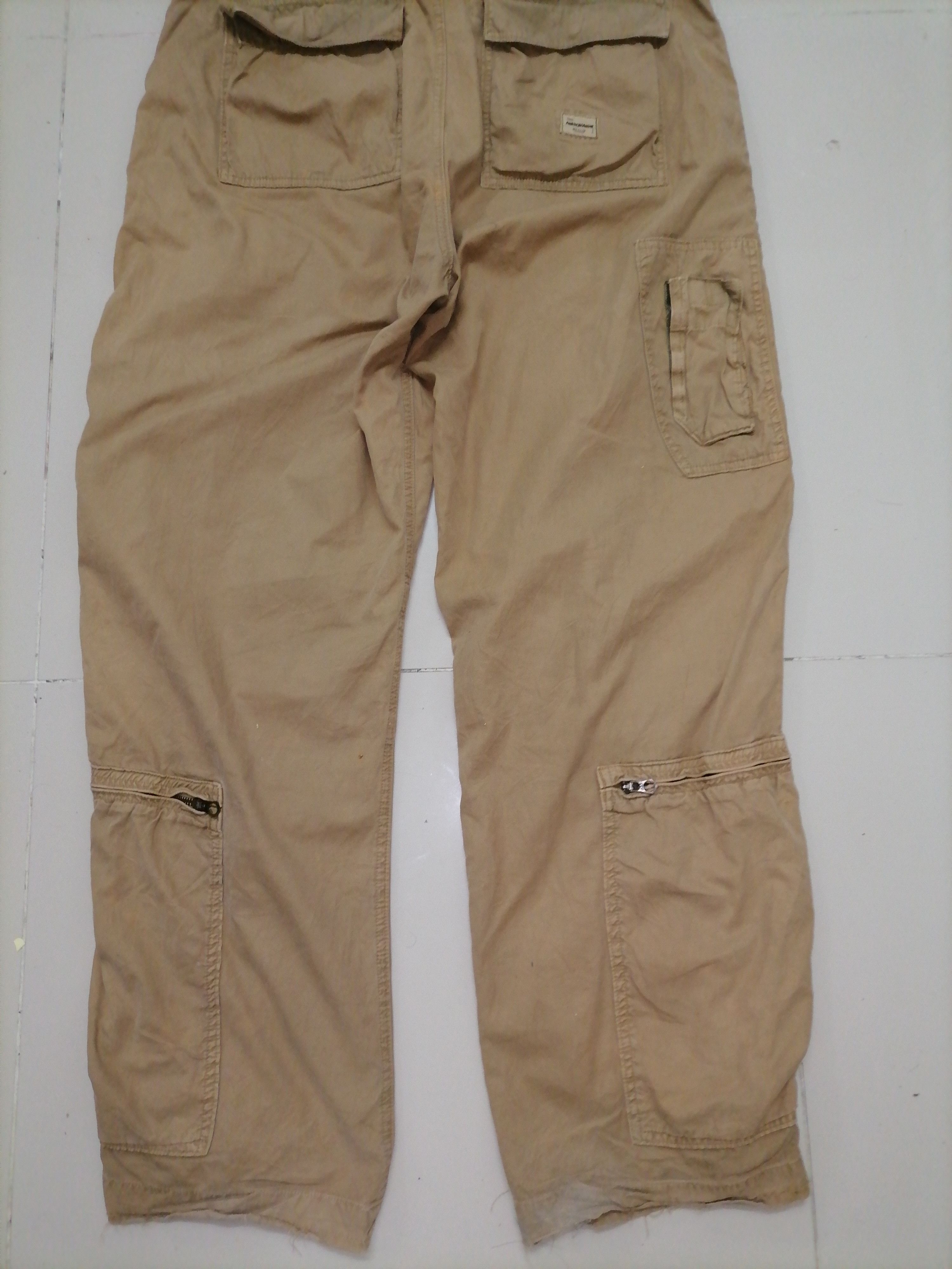 Abercrombie & Fitch × Vintage Vintage Abercrombie and Fitch Paratrooper Cargo Pants Rare Size US 36 / EU 52 - 8 Thumbnail