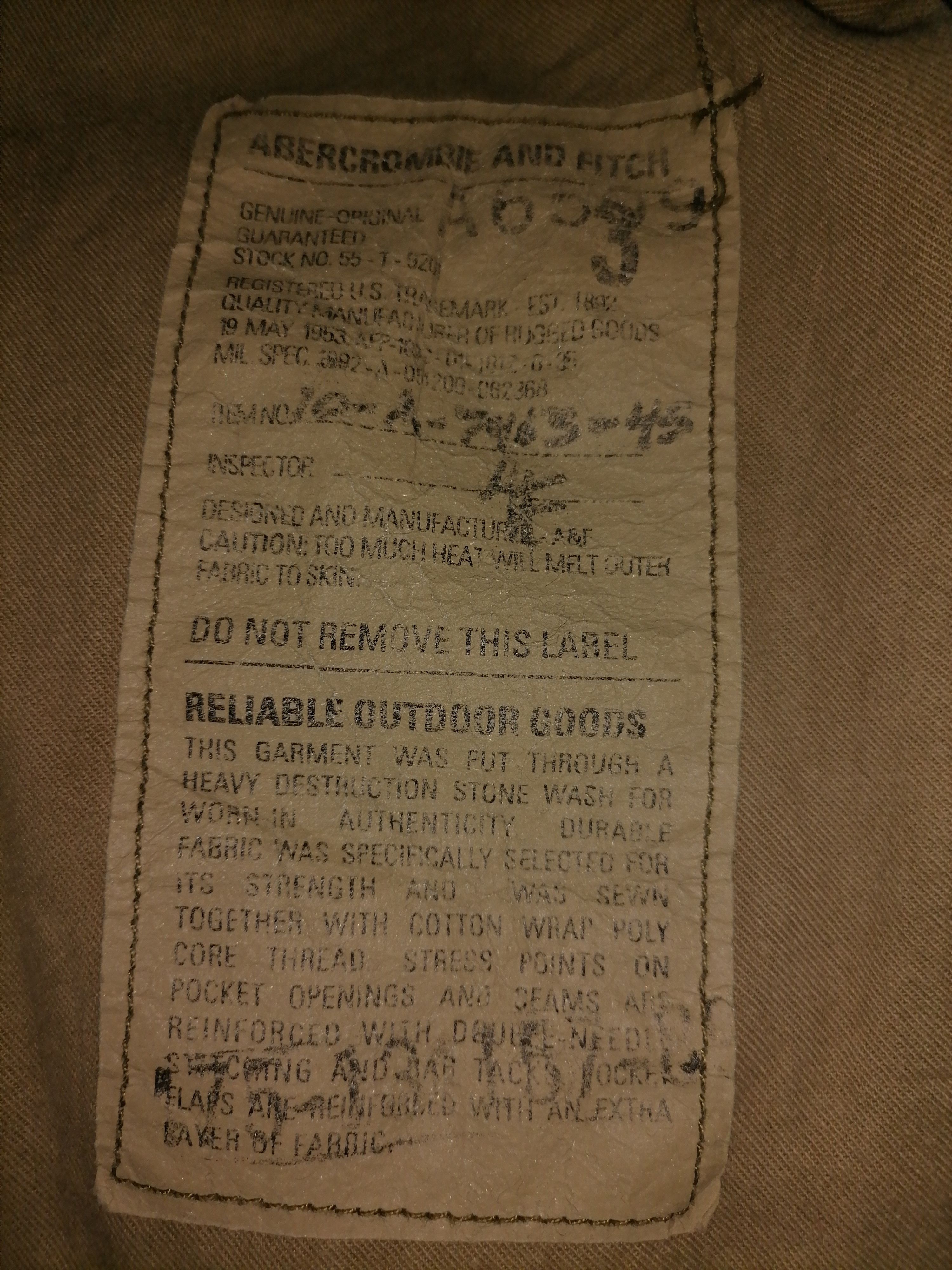 Abercrombie & Fitch × Vintage Vintage Abercrombie and Fitch Paratrooper Cargo Pants Rare Size US 36 / EU 52 - 13 Thumbnail