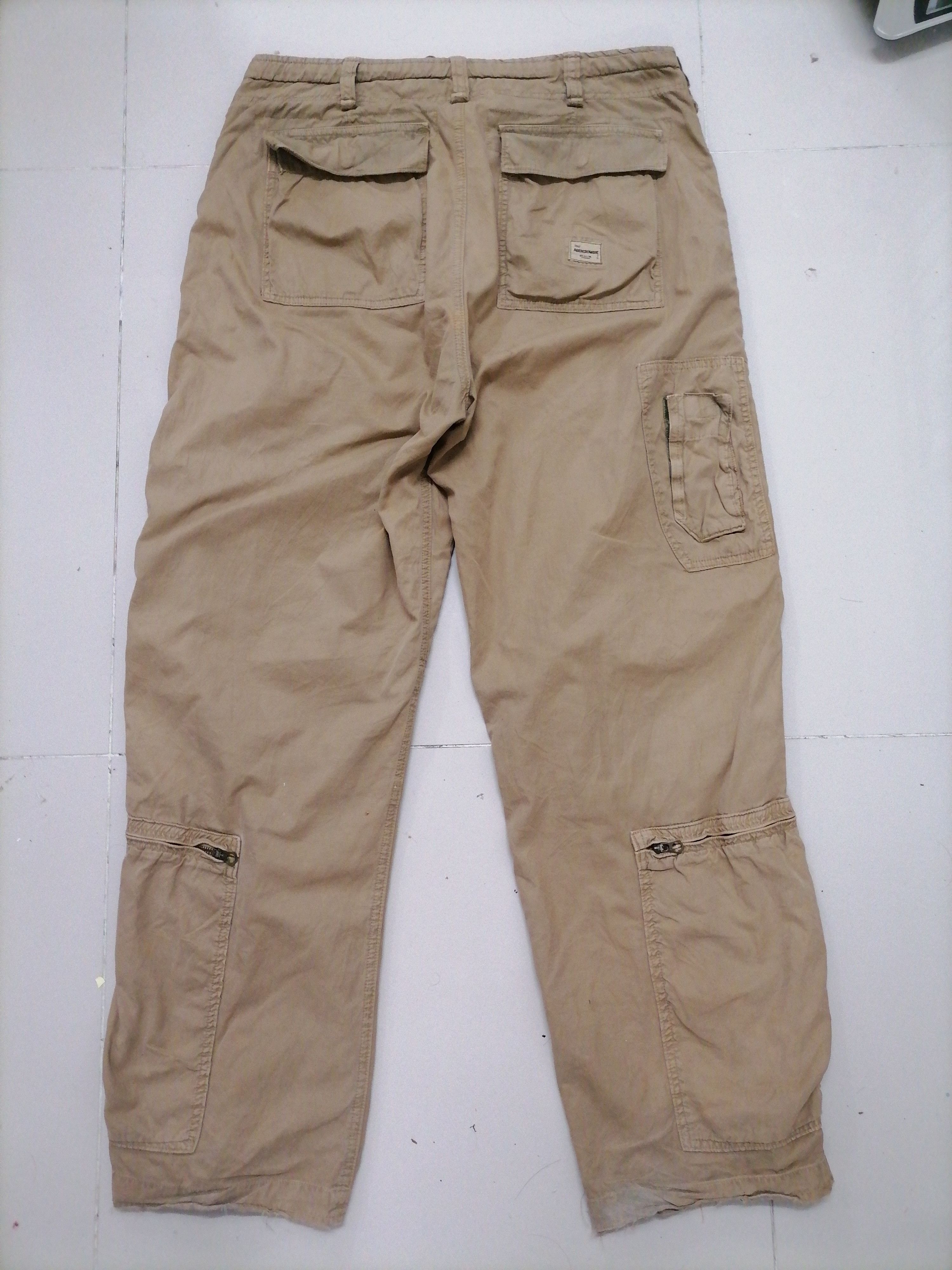 Abercrombie & Fitch × Vintage Vintage Abercrombie and Fitch Paratrooper Cargo Pants Rare Size US 36 / EU 52 - 6 Thumbnail