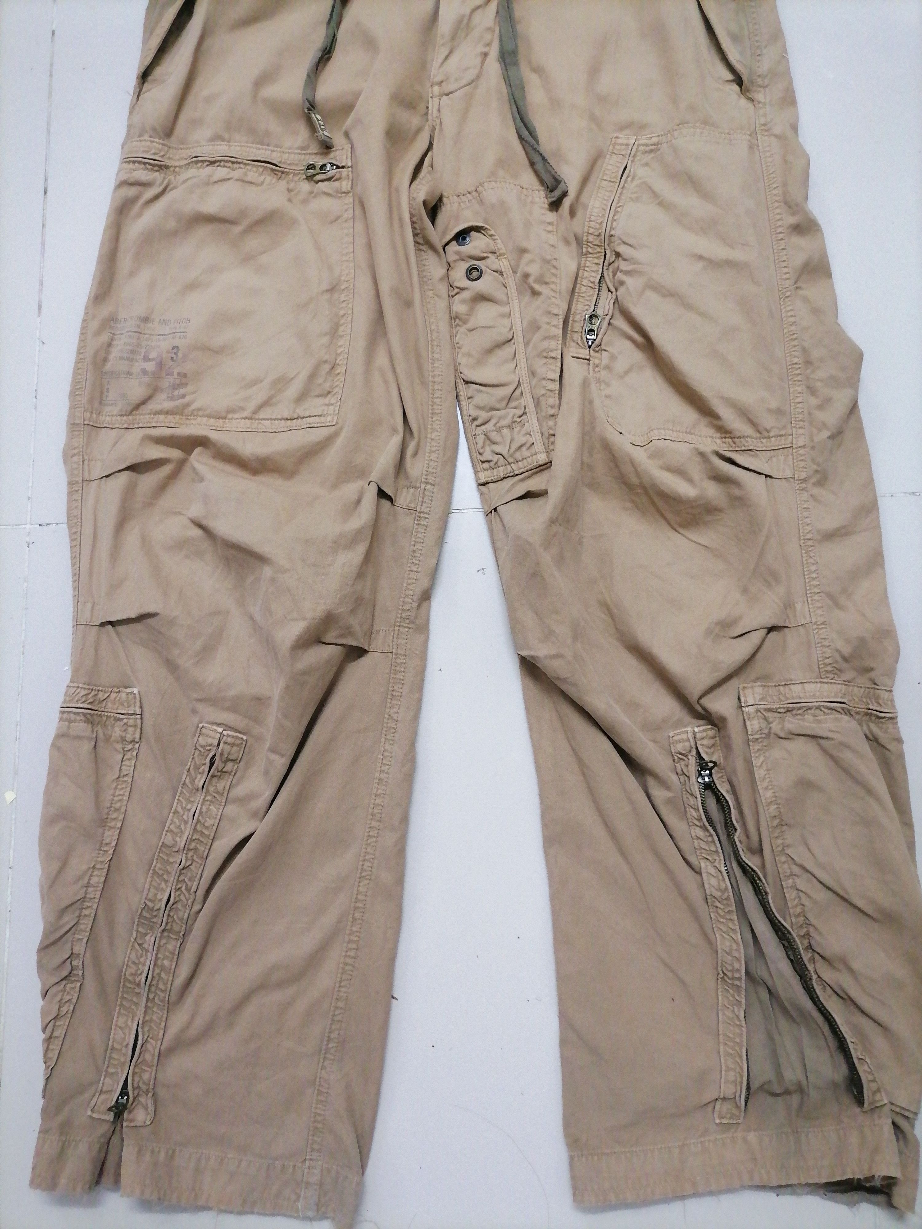 Abercrombie & Fitch × Vintage Vintage Abercrombie and Fitch Paratrooper Cargo Pants Rare Size US 36 / EU 52 - 3 Thumbnail