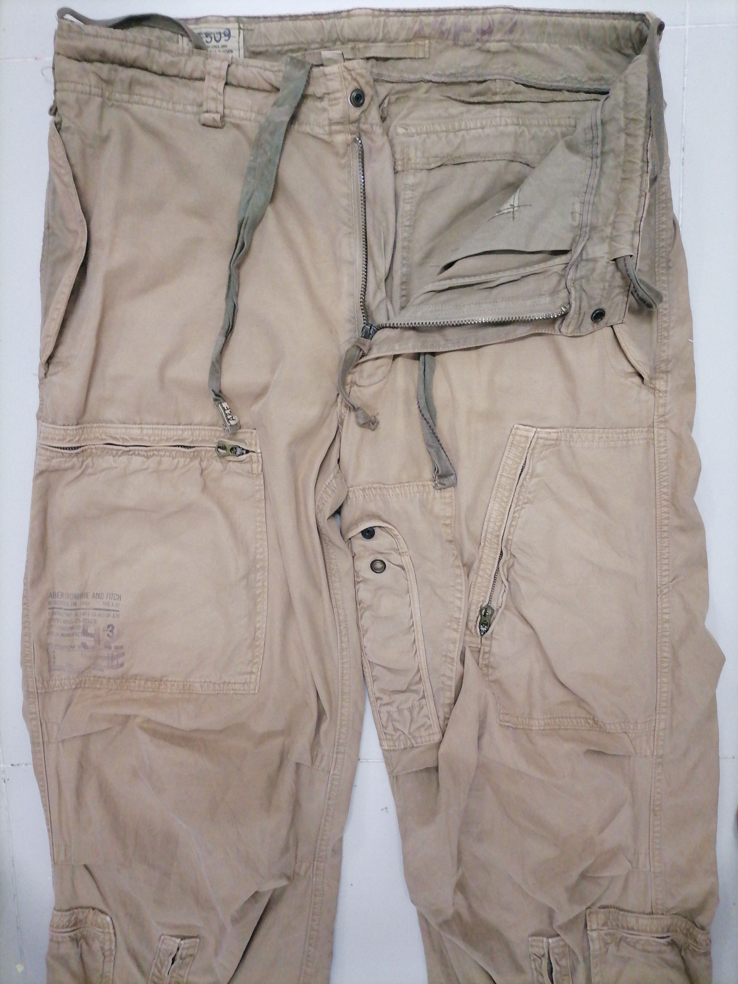Abercrombie & Fitch × Vintage Vintage Abercrombie and Fitch Paratrooper Cargo Pants Rare Size US 36 / EU 52 - 5 Thumbnail