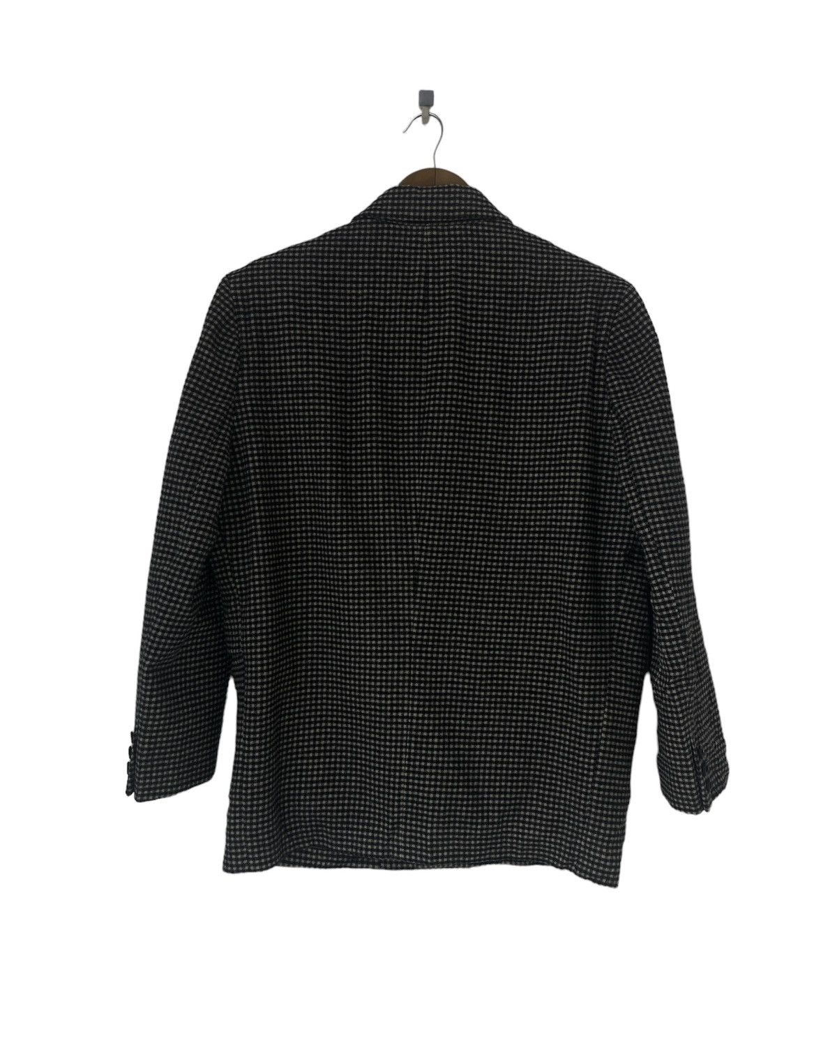 Issey Miyake Issey Miyake Hai Sporting Gear Tartan Wool Jacket Design Size US M / EU 48-50 / 2 - 2 Thumbnail