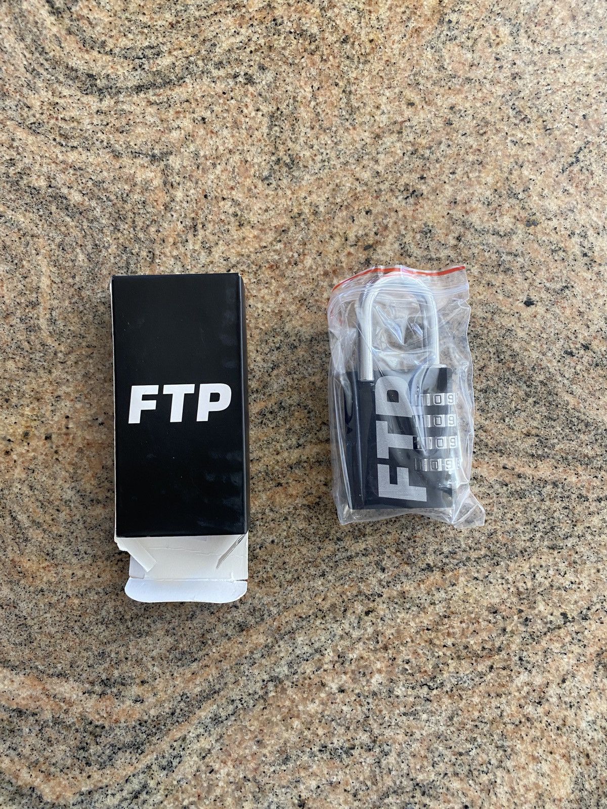 Fuck The Population FTP Logo Combination Padlock Size ONE SIZE - 2 Thumbnail