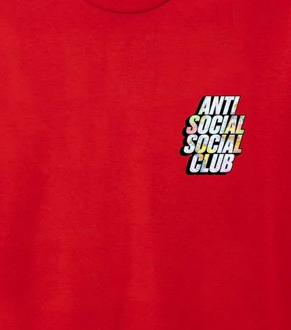 Anti Social Social Club DS ASSC Drop A Pin Map Red Tee BAPE KITH KAWS FTP FOG CDG Size US XXL / EU 58 / 5 - 4 Thumbnail