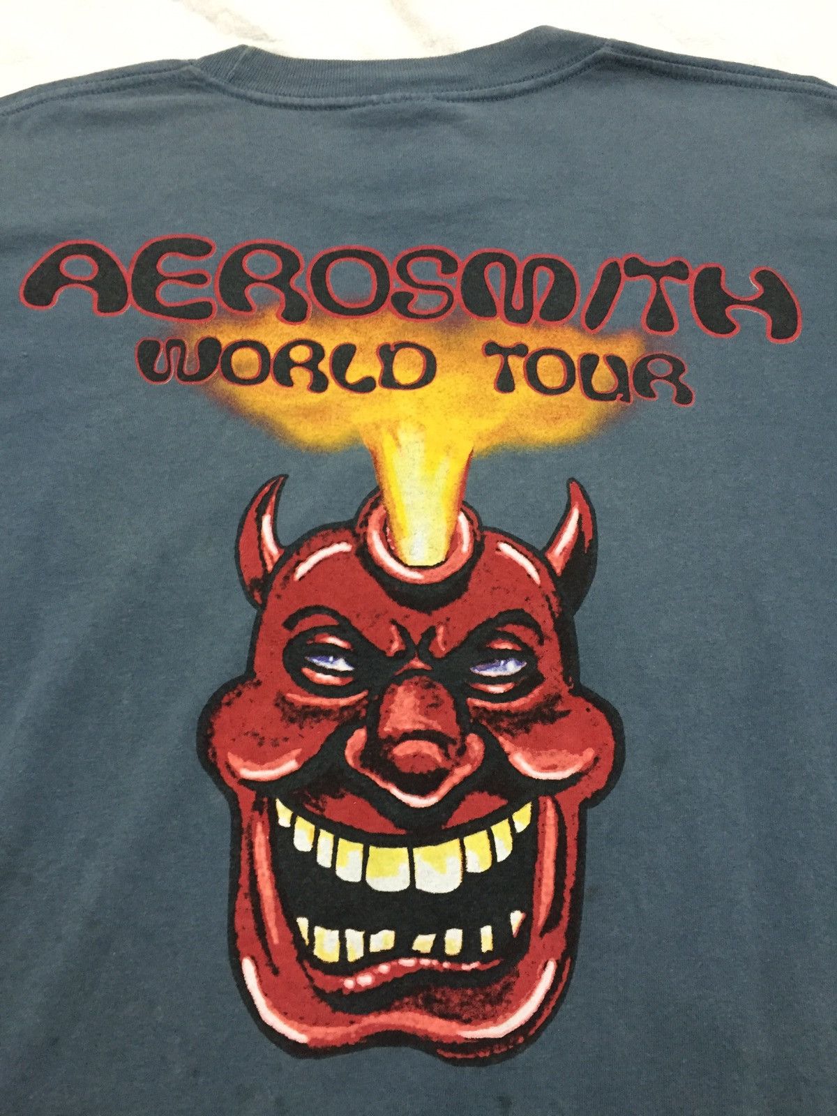 Aerosmith Vintage 1997 Aerosmith Nine Lives Tour Underlicense Giant Size US XL / EU 56 / 4 - 11 Thumbnail