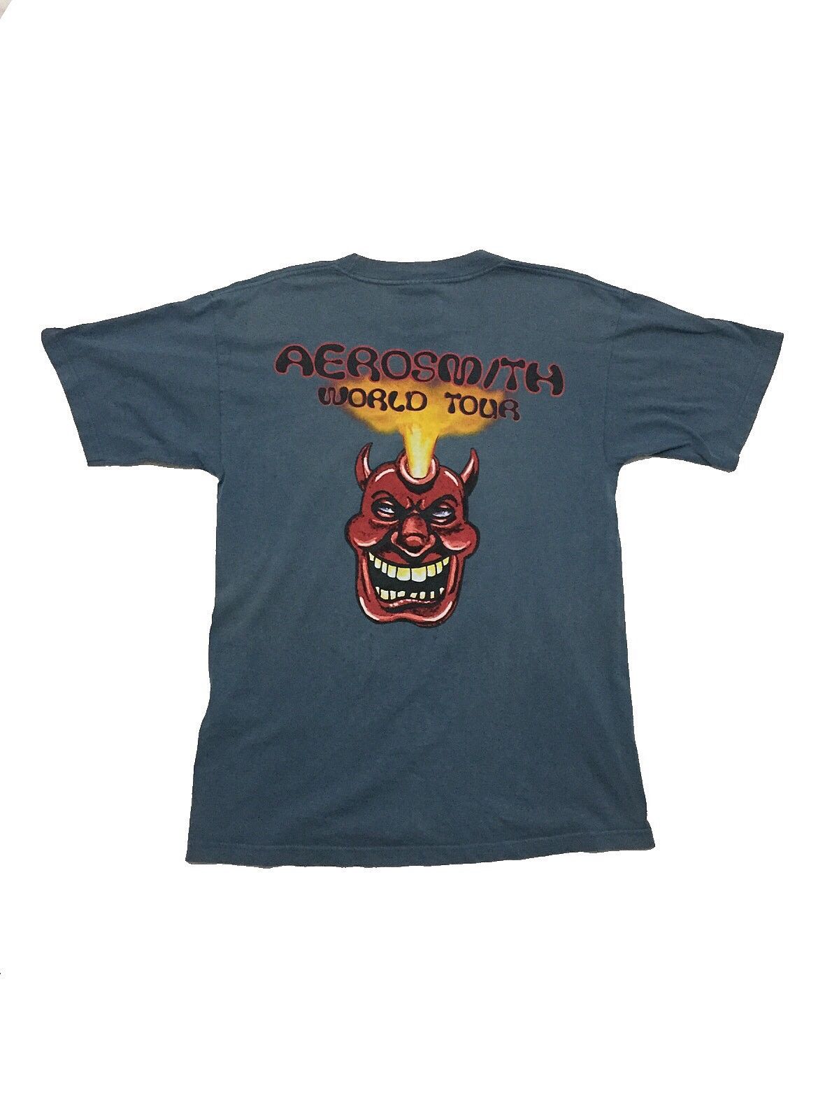 Aerosmith Vintage 1997 Aerosmith Nine Lives Tour Underlicense Giant Size US XL / EU 56 / 4 - 2 Thumbnail
