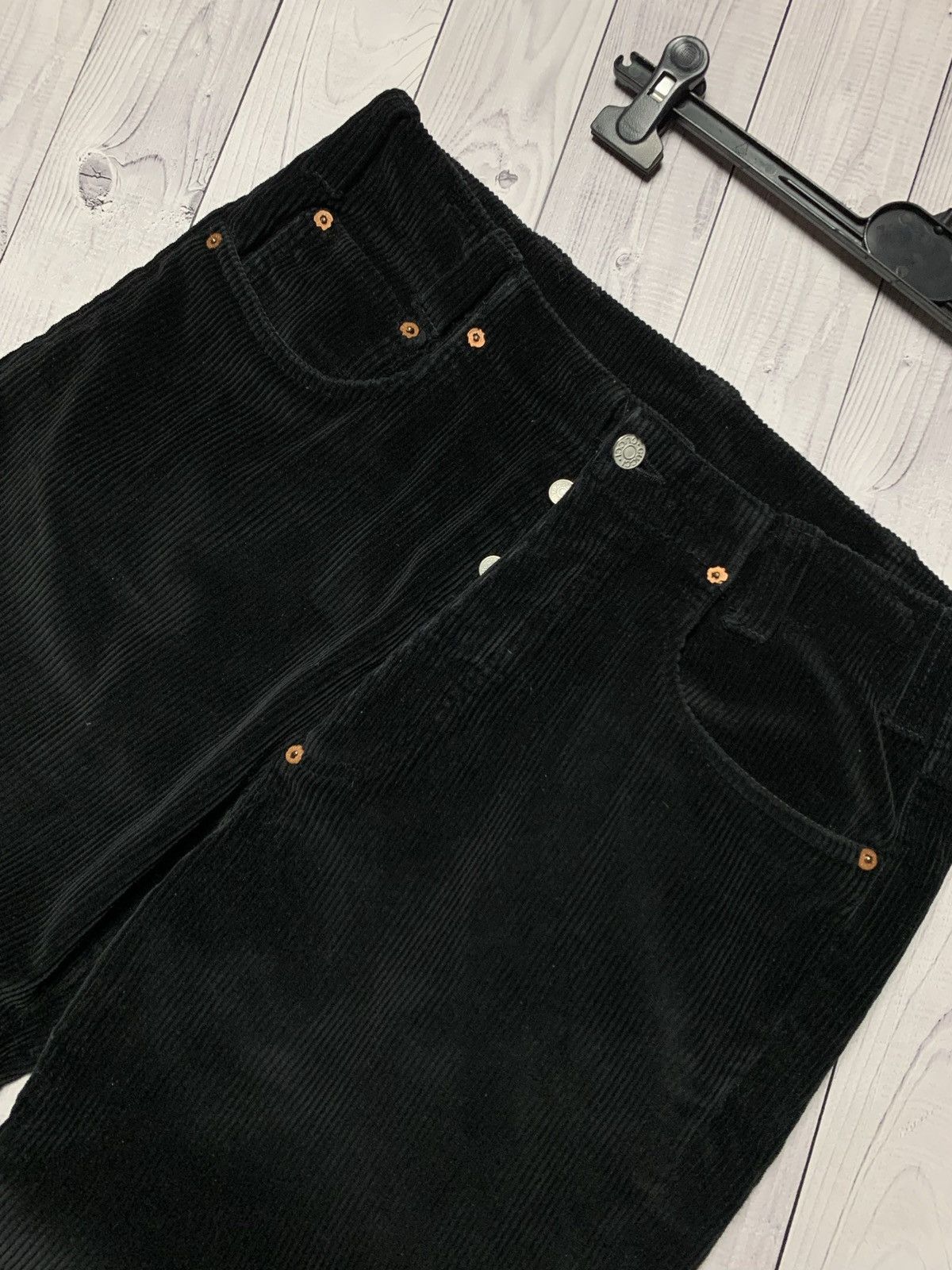 Vintage Vintage Gucci velvet Denim jeans rare Size US 33 - 3 Thumbnail
