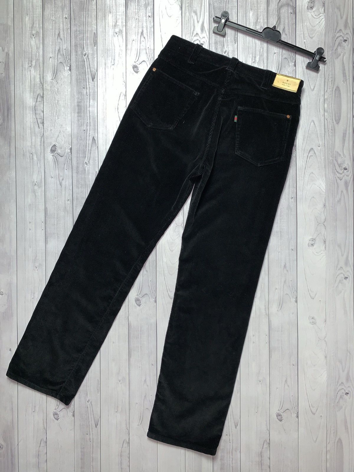 Vintage Vintage Gucci velvet Denim jeans rare Size US 33 - 8 Thumbnail