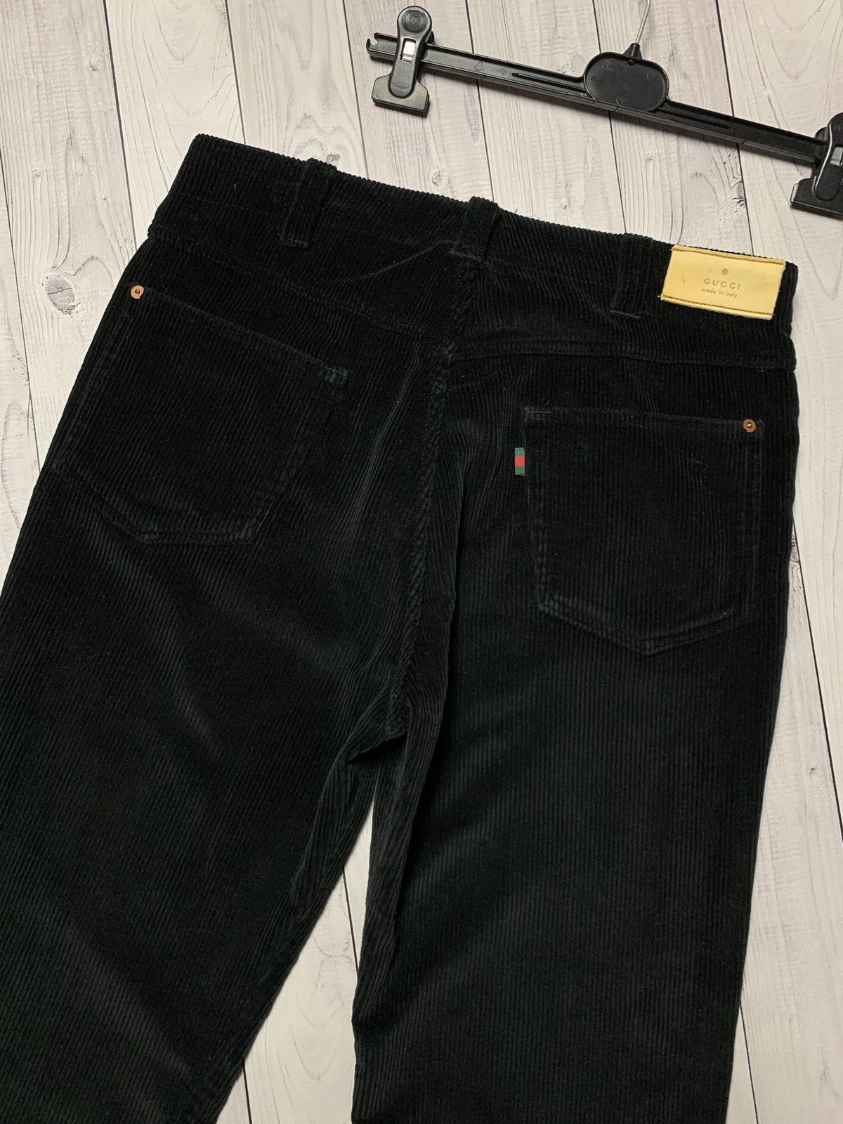 Vintage Vintage Gucci velvet Denim jeans rare Size US 33 - 9 Thumbnail