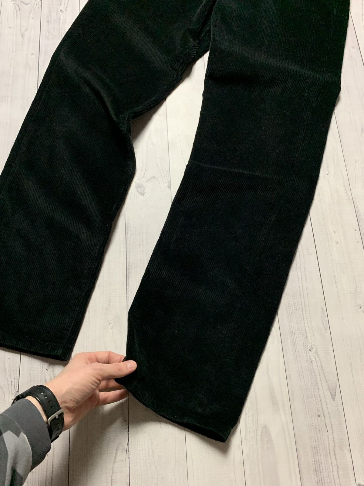Vintage Vintage Gucci velvet Denim jeans rare Size US 33 - 2 Thumbnail