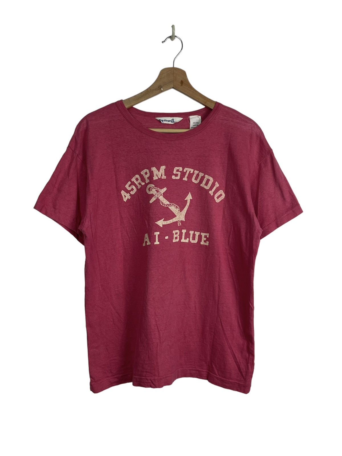 VINTAGE 45RPM STUDIO AI BLUE JAPAN