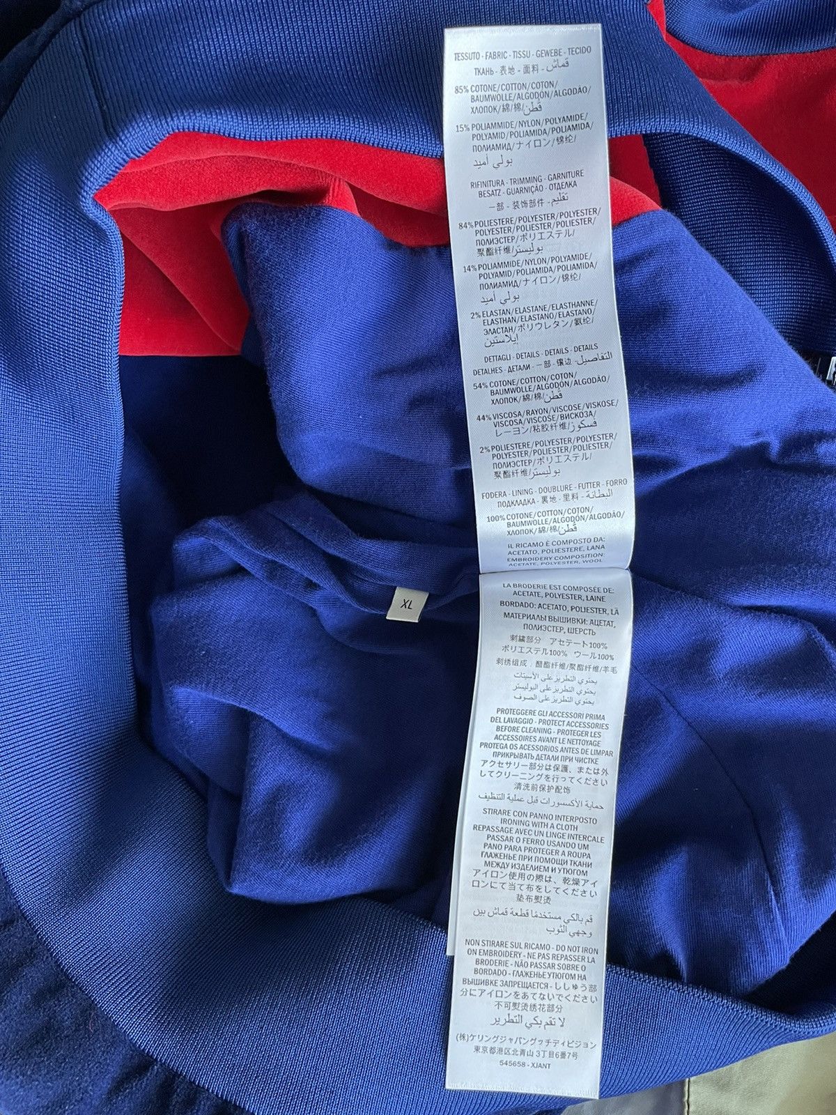 Gucci Super Limited Gucci Runway Logo Velvet Velour Track Jacket Size US XL / EU 56 / 4 - 16 Thumbnail
