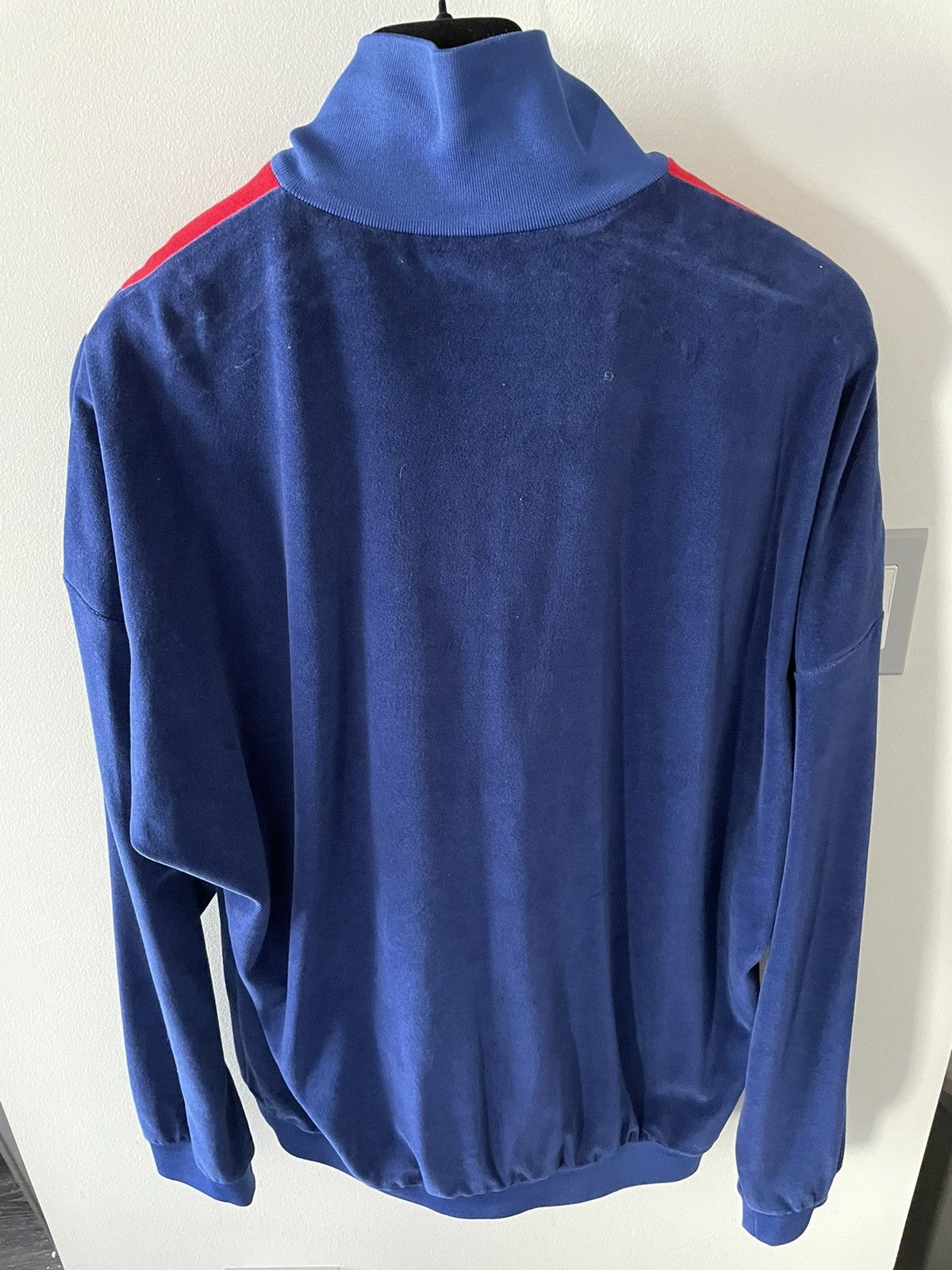 Gucci Super Limited Gucci Runway Logo Velvet Velour Track Jacket Size US XL / EU 56 / 4 - 23 Thumbnail