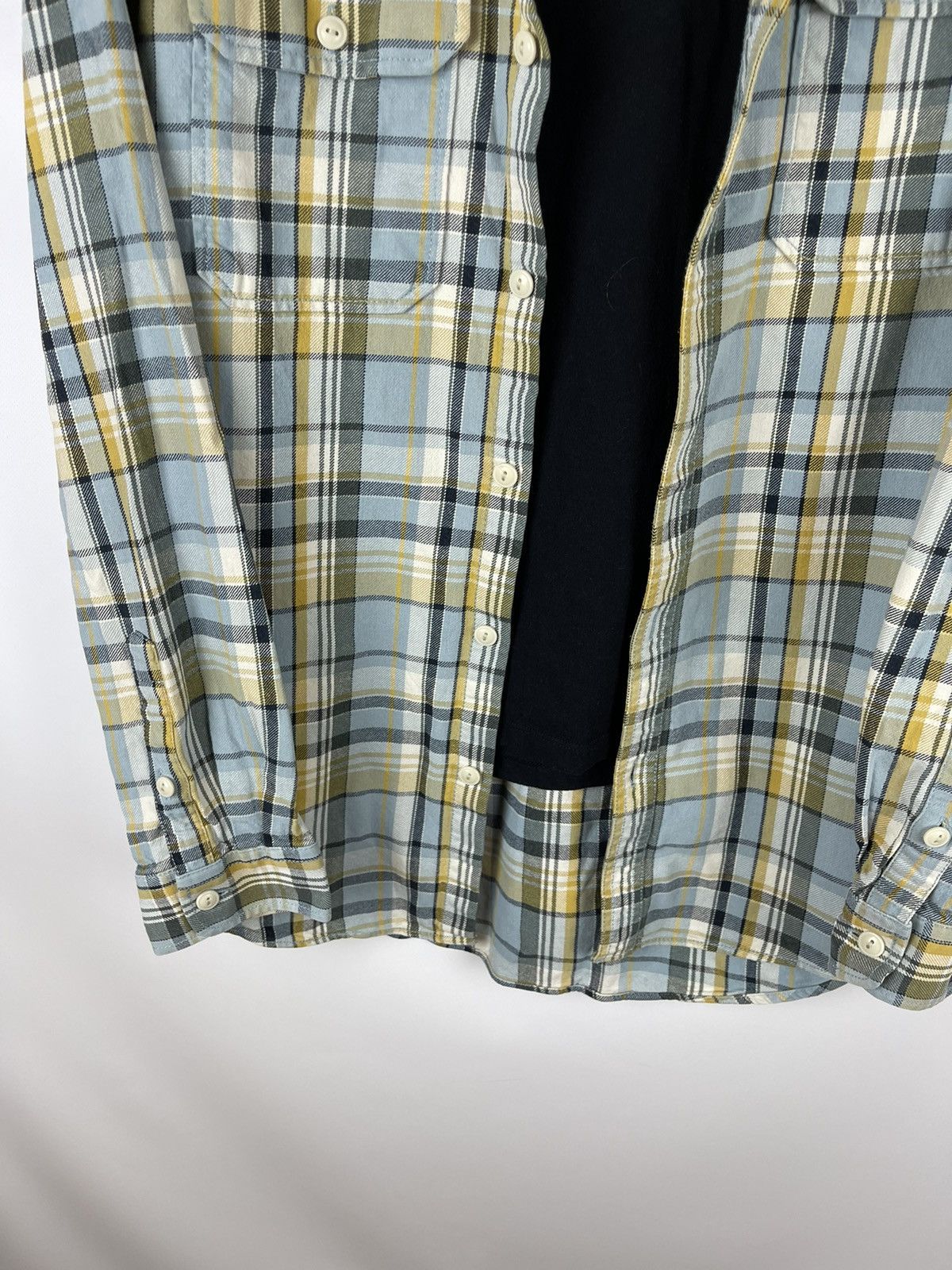 Eddie Bauer Eddie Bauer vintage checkered multicolour flannel shirt Size US XL / EU 56 / 4 - 4 Thumbnail