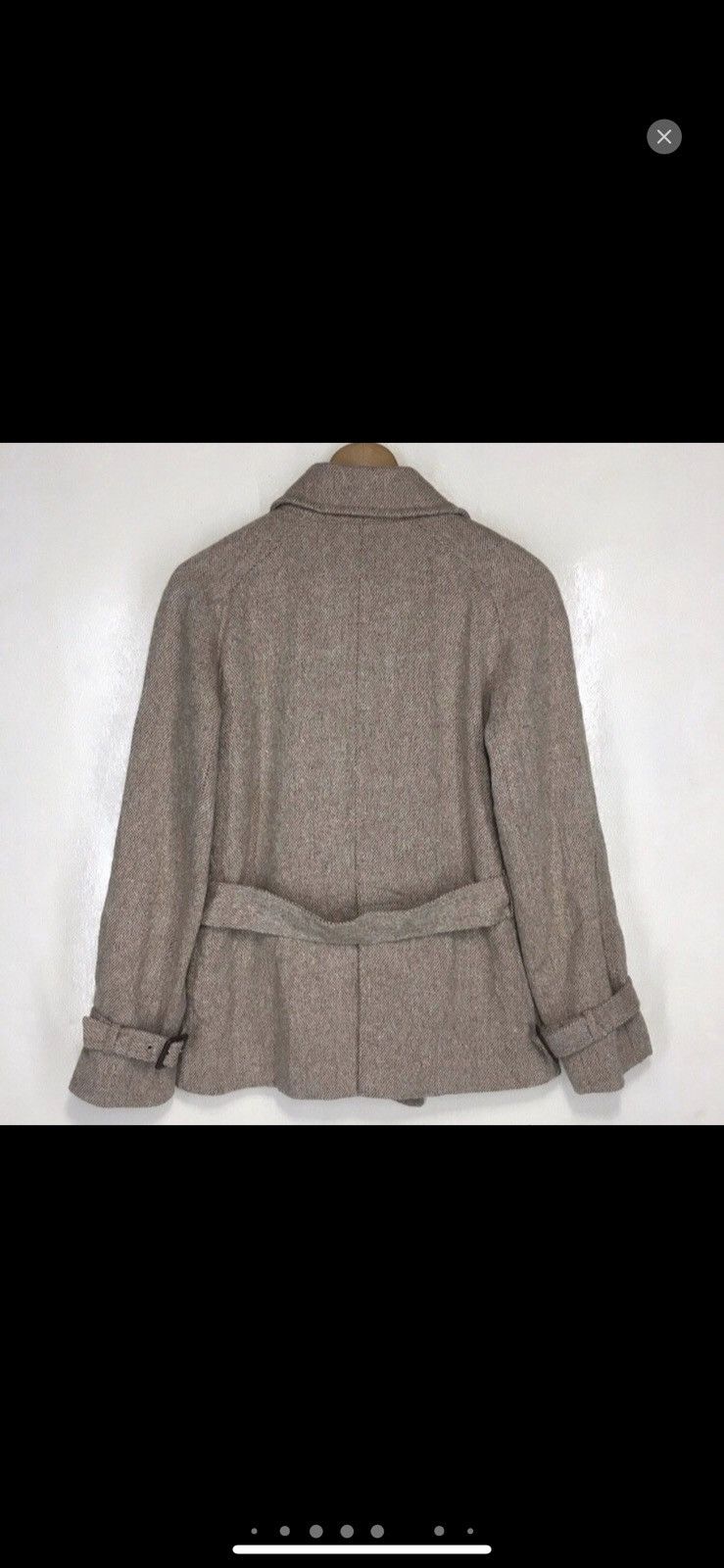 Designer × Junko Shimada AWAW by Junko Shimada Wool Monogram Double Breast Parkas Size US M / EU 48-50 / 2 - 8 Thumbnail