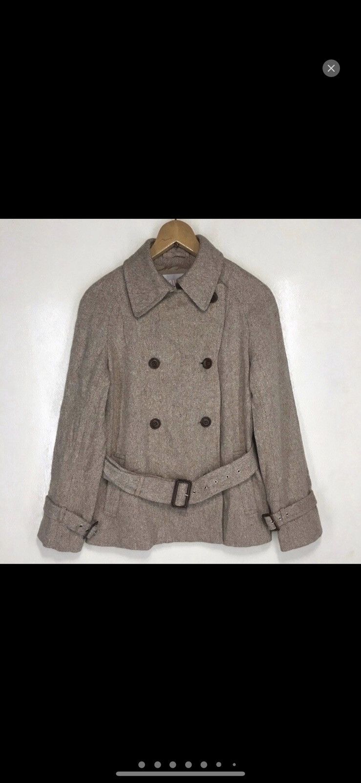 Designer × Junko Shimada AWAW by Junko Shimada Wool Monogram Double Breast Parkas Size US M / EU 48-50 / 2 - 1 Thumbnail