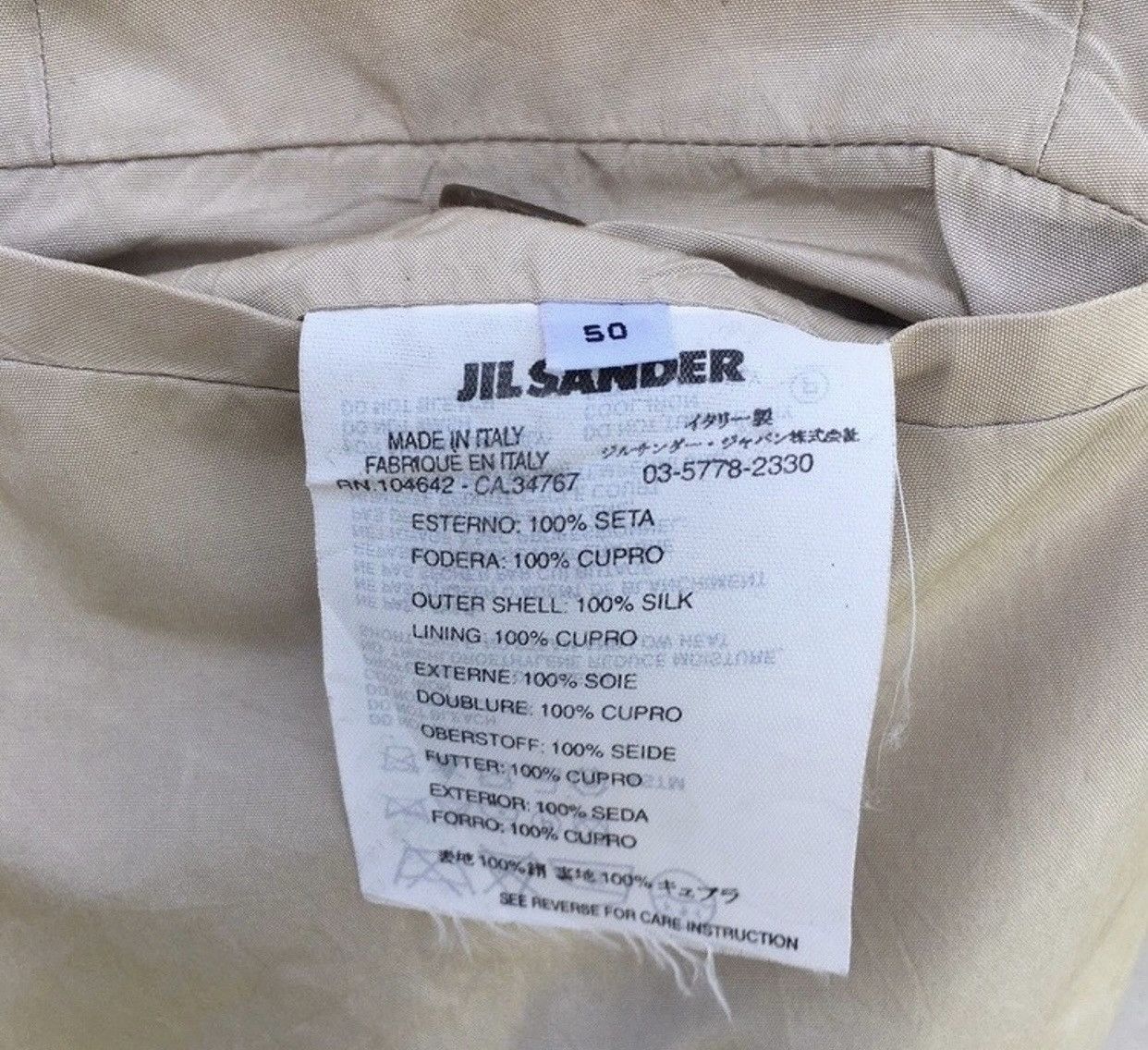 Vintage Vintage Jil Sander Casual Cropped Pants Made in Italy Size US 33 - 9 Thumbnail