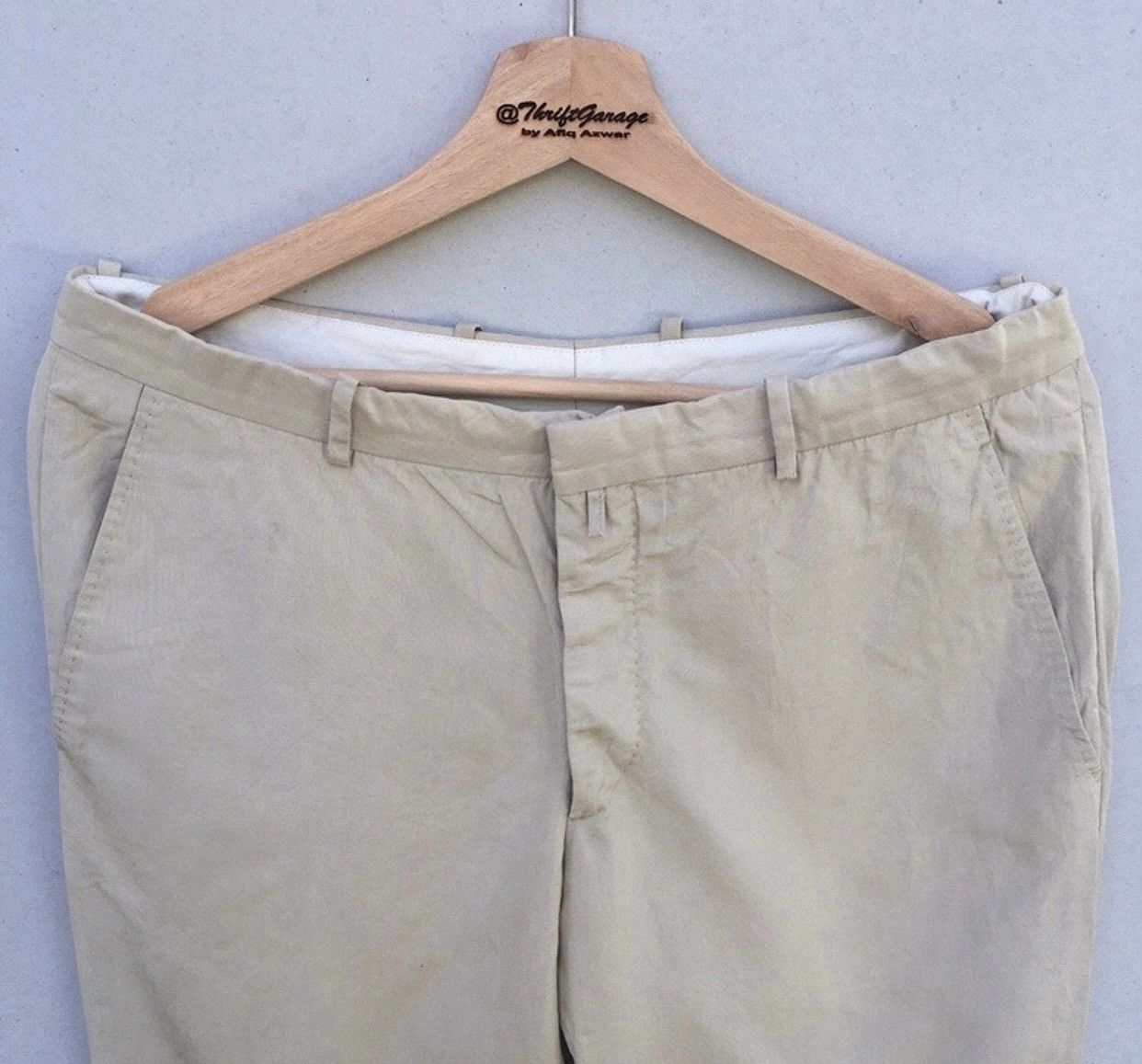 Vintage Vintage Jil Sander Casual Cropped Pants Made in Italy Size US 33 - 3 Thumbnail