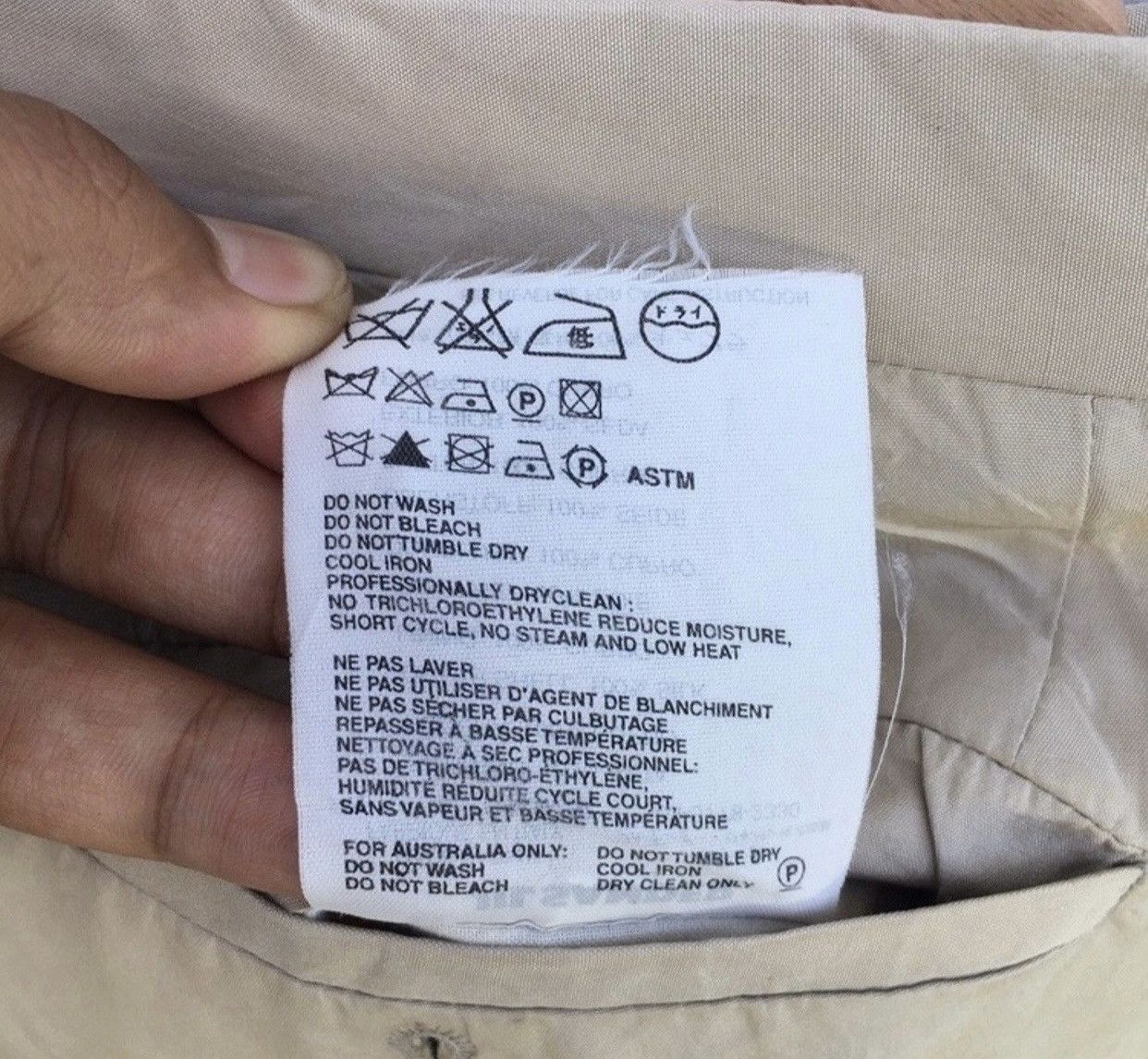 Vintage Vintage Jil Sander Casual Cropped Pants Made in Italy Size US 33 - 10 Thumbnail