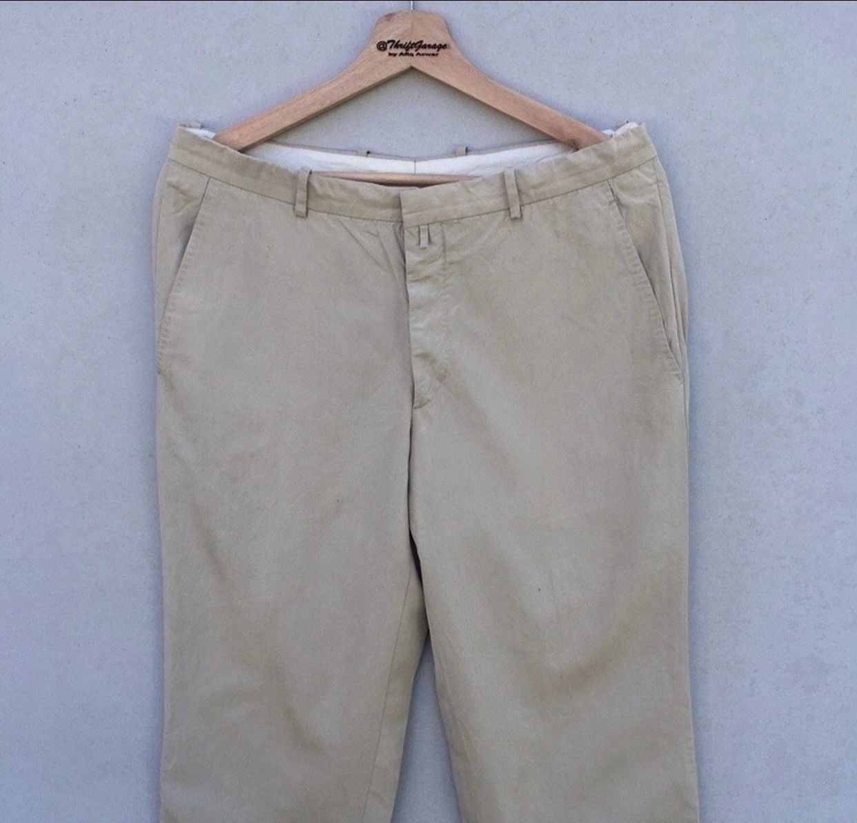 Vintage Vintage Jil Sander Casual Cropped Pants Made in Italy Size US 33 - 2 Thumbnail