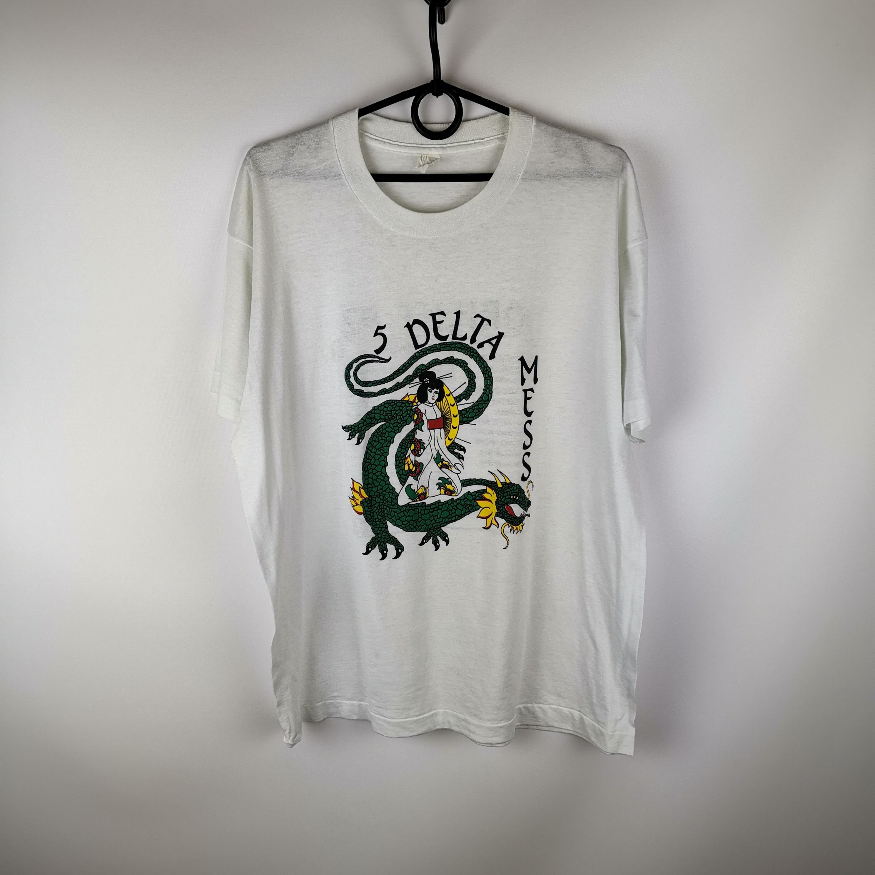 Japanese Brand × Vintage Vintage 1992 screen stars 5 delta mess orient Japanese Size US L / EU 52-54 / 3 - 1 Thumbnail
