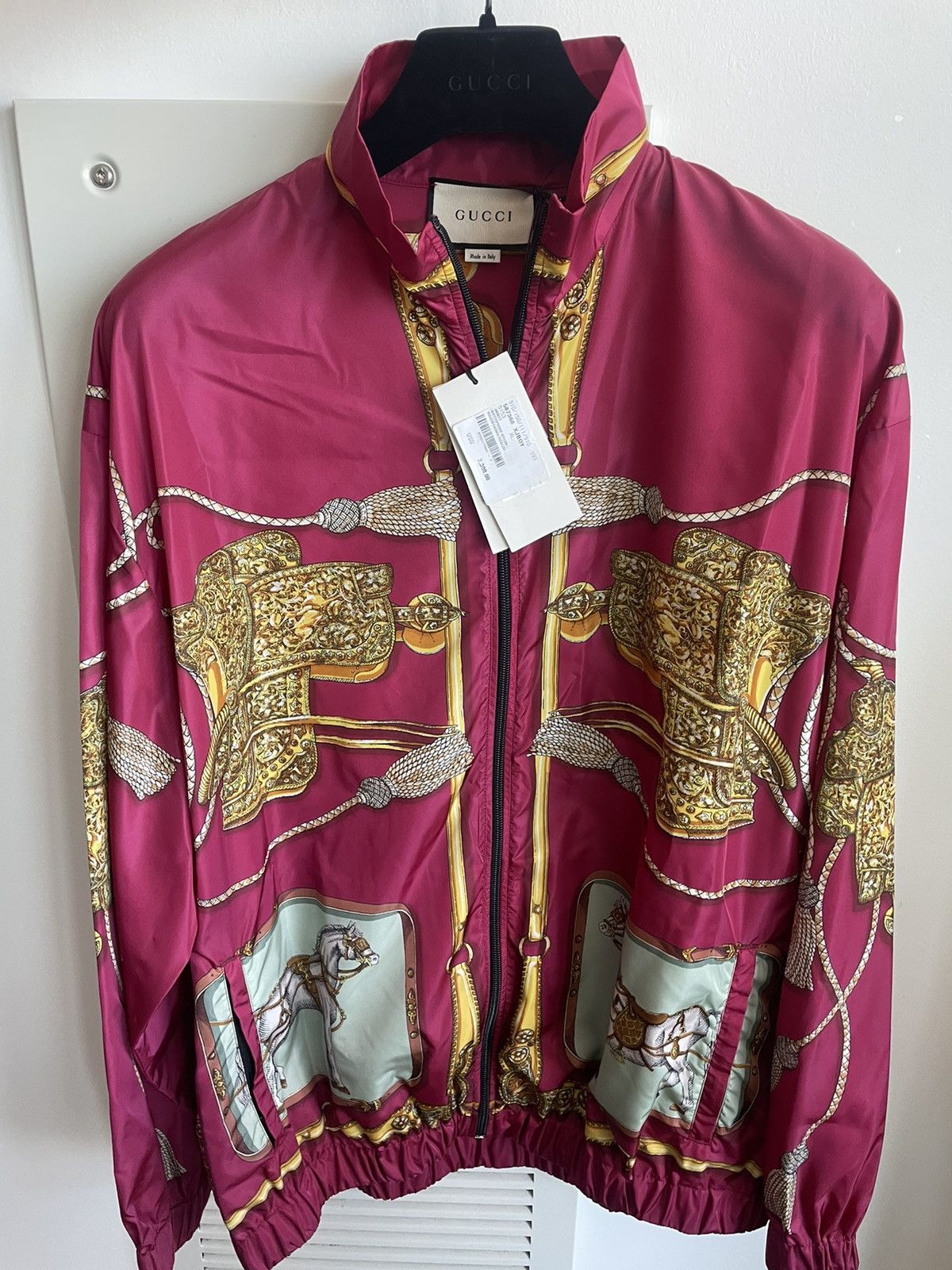 $2,600 Value Super Runway Gucci Bomber Waterproof