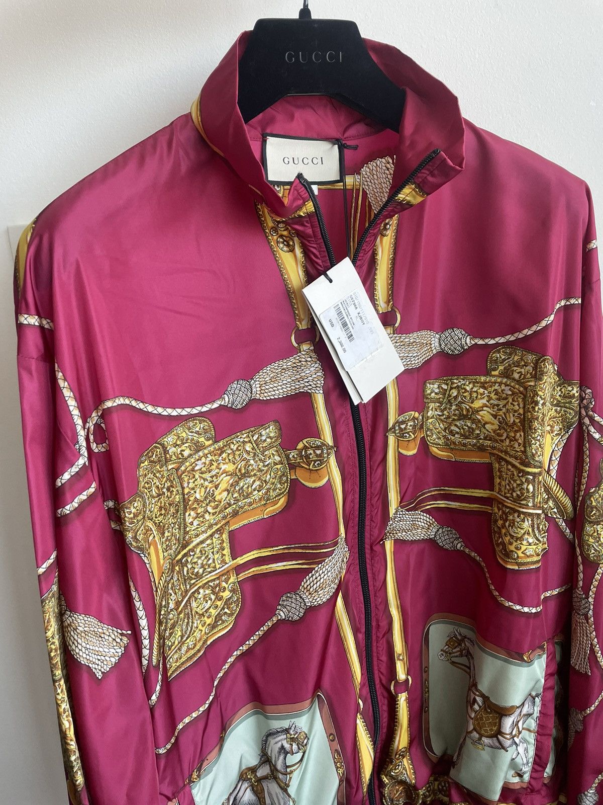 $2,600 Value Super Runway Gucci Bomber Waterproof