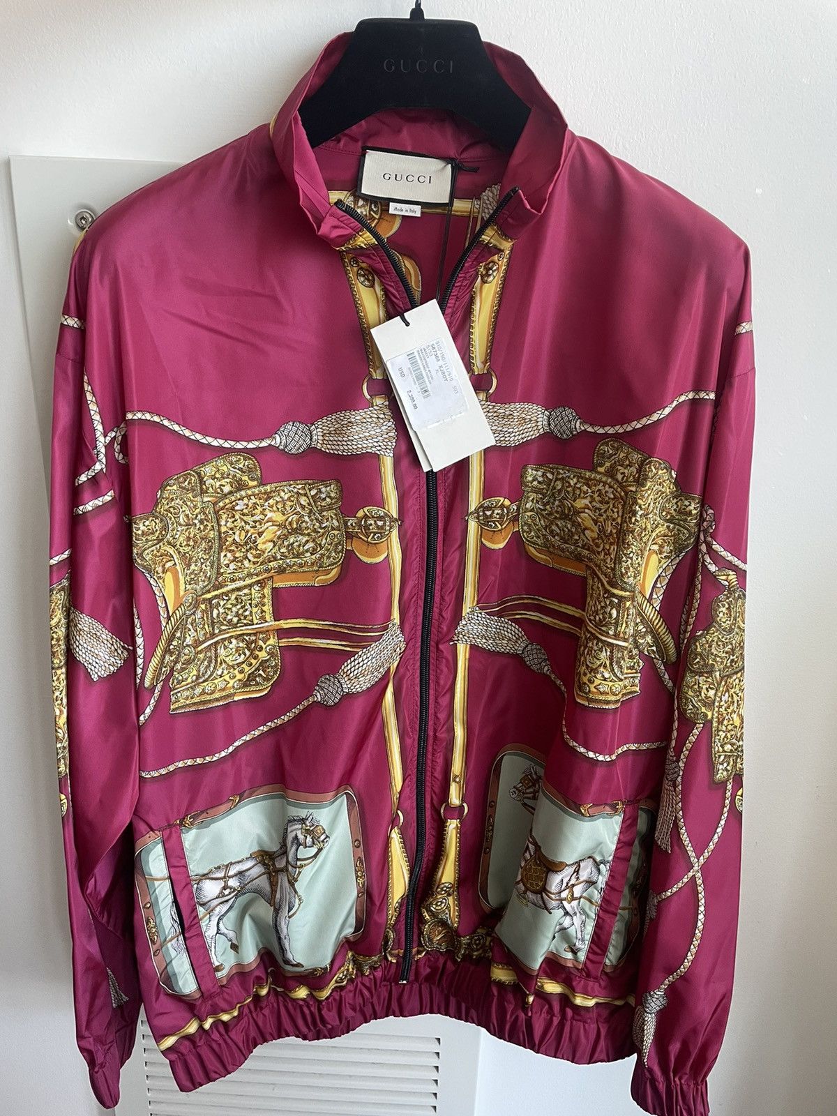 $2,600 Value Super Runway Gucci Bomber Waterproof