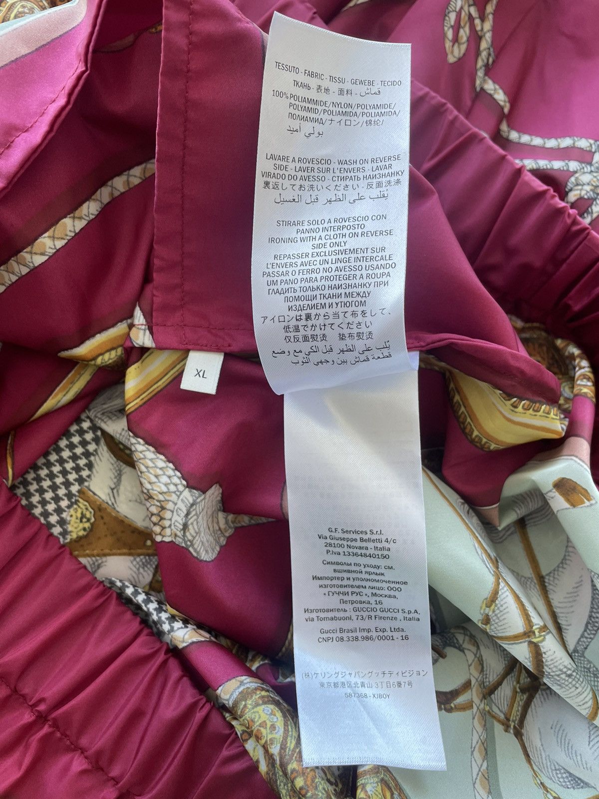 $2,600 Value Super Runway Gucci Bomber Waterproof