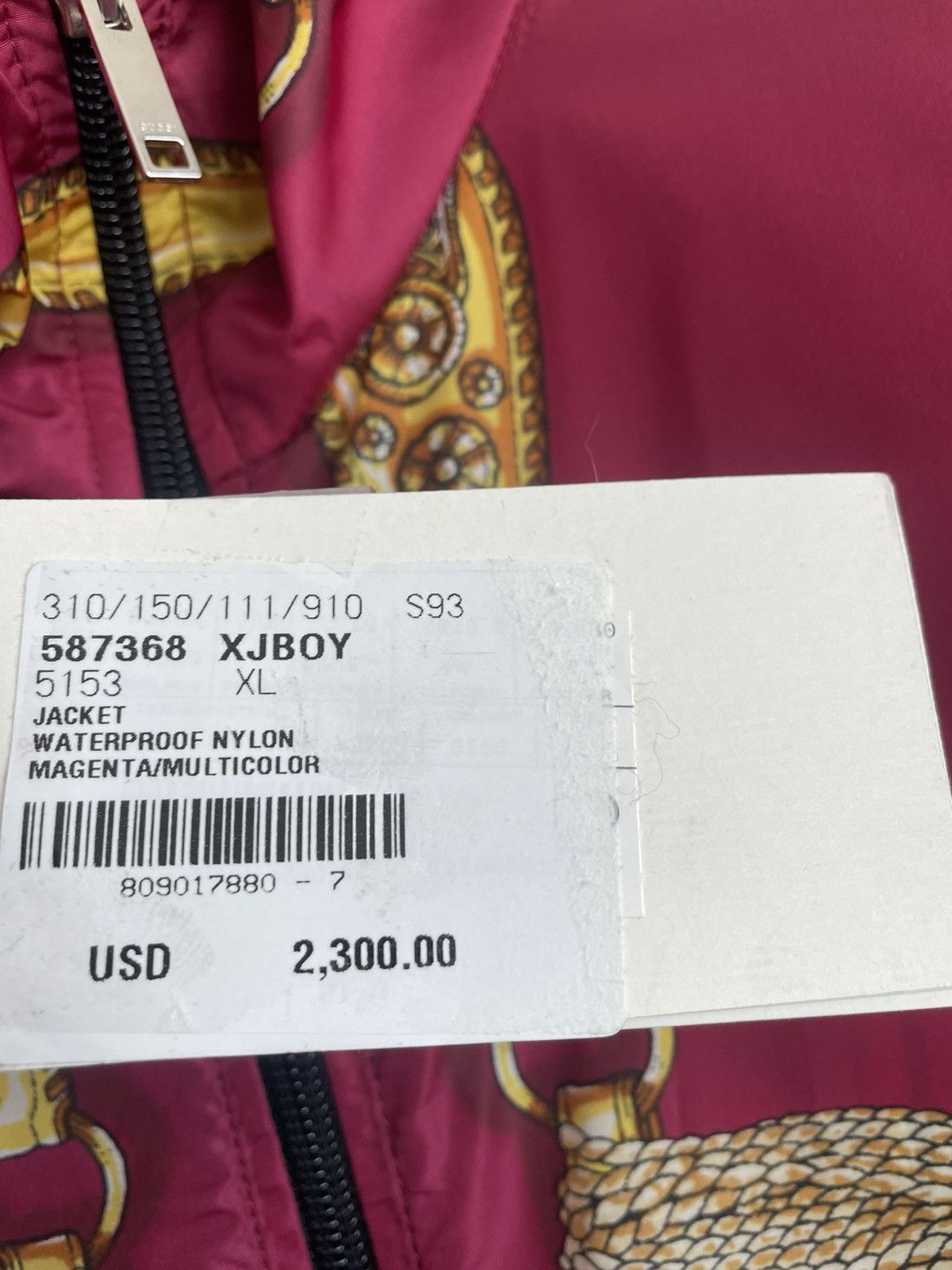 $2,600 Value Super Runway Gucci Bomber Waterproof