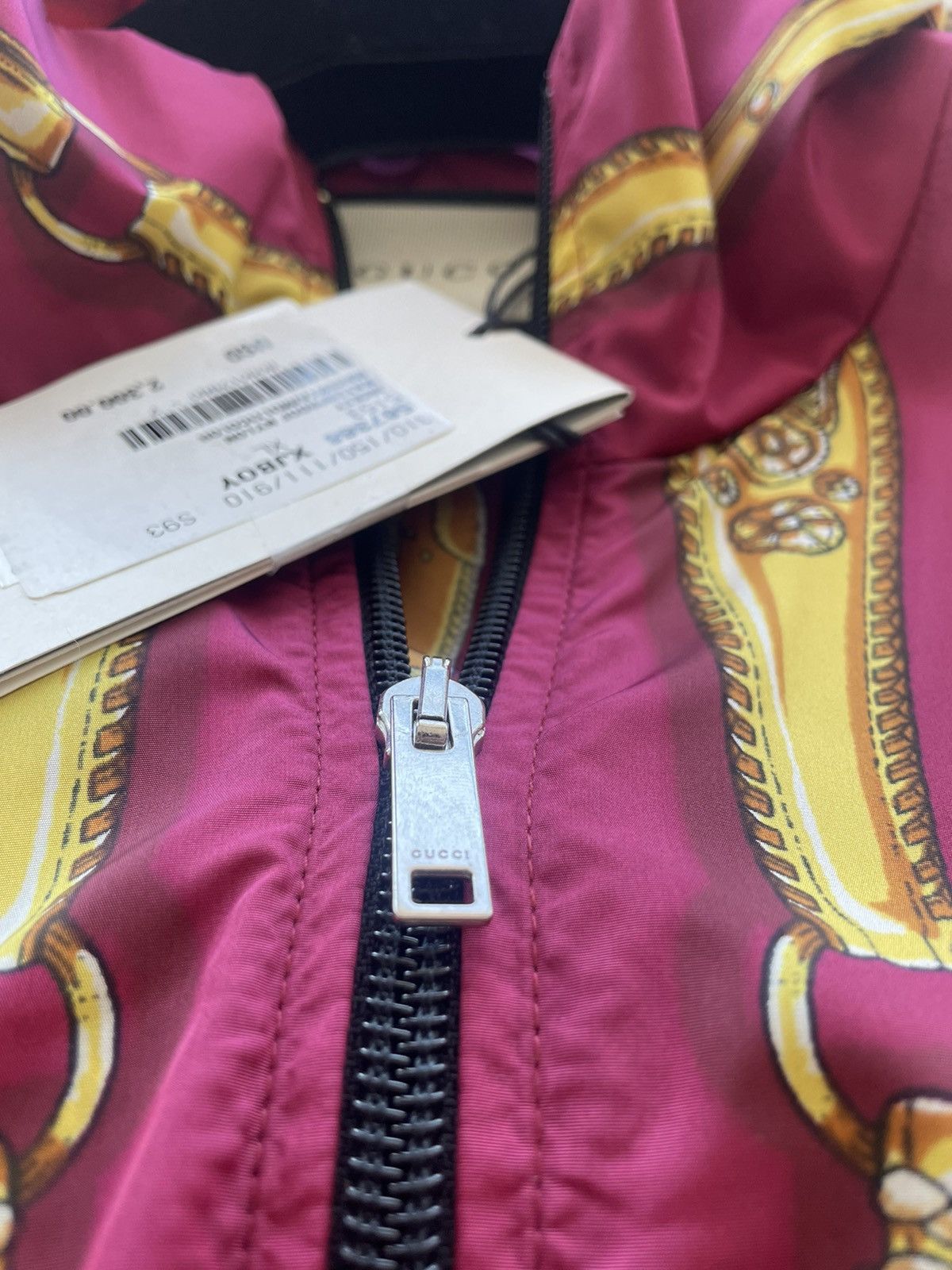 $2,600 Value Super Runway Gucci Bomber Waterproof