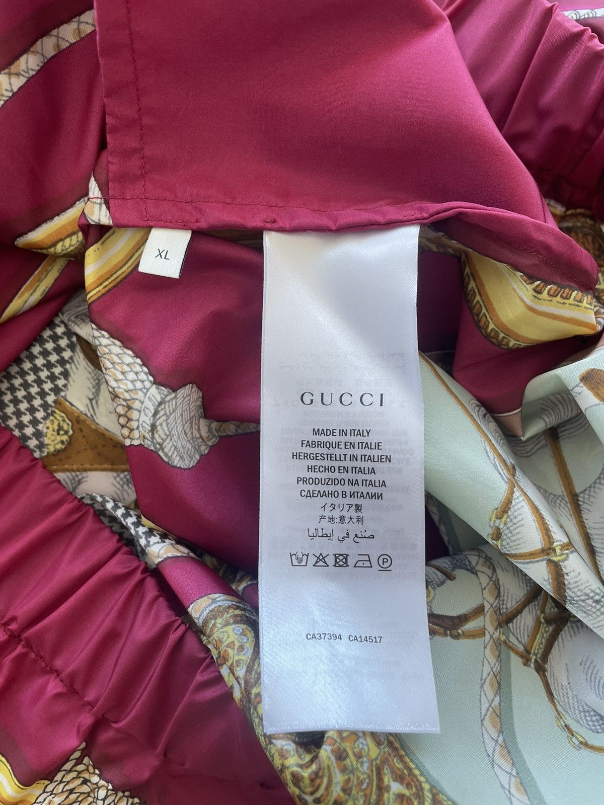 $2,600 Value Super Runway Gucci Bomber Waterproof