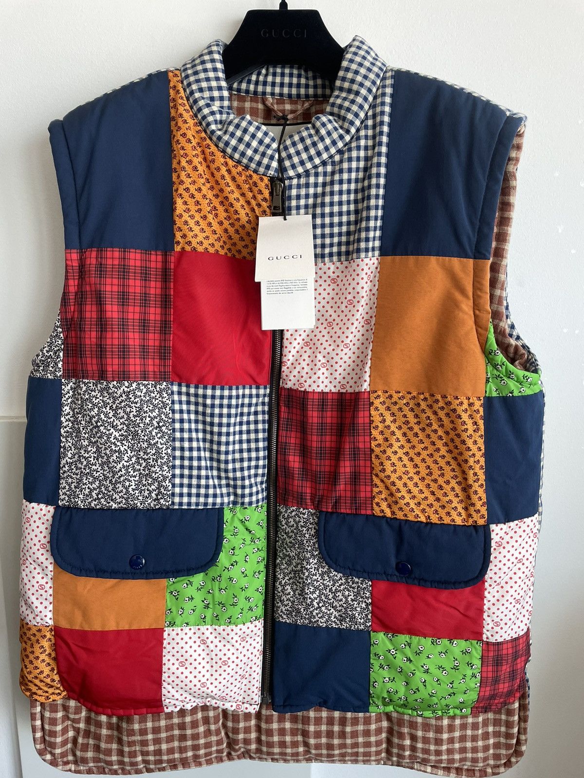 $4500 Value Runway LimitedEdition Gucci Band Heavy Vest New