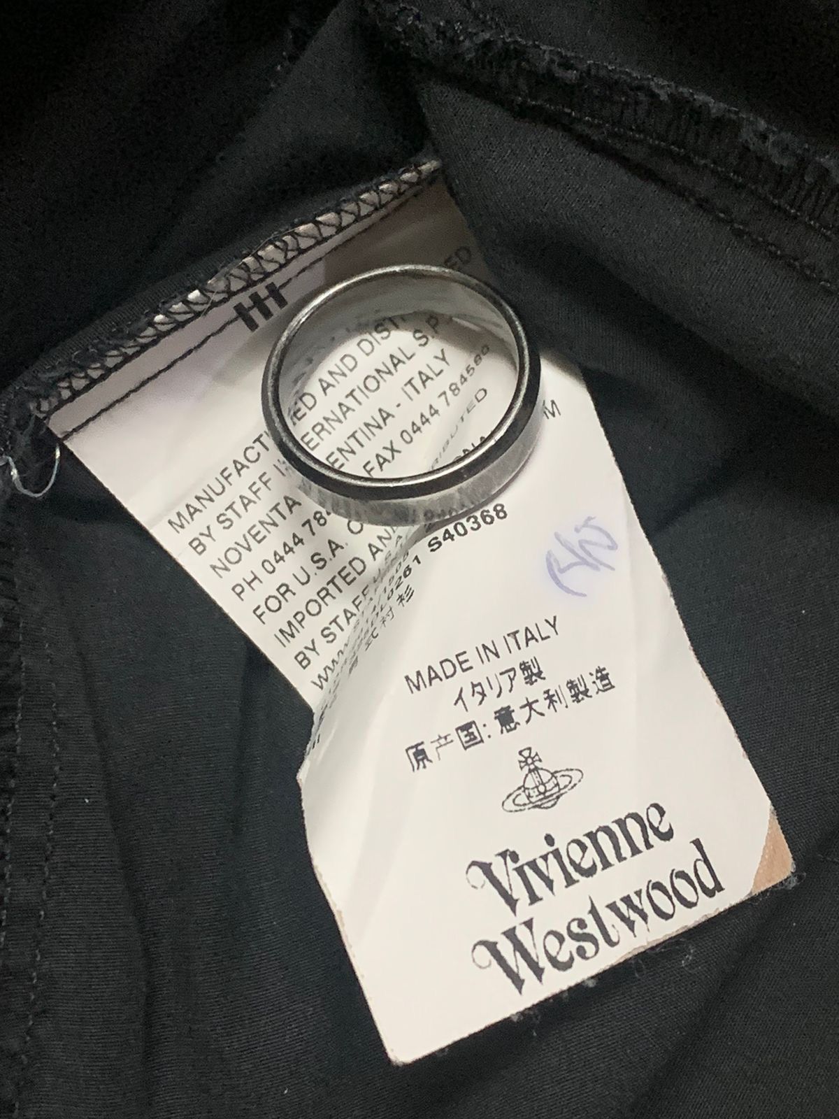 Vivienne Westwood Vivienne Westwood Black Shirts Size US L / EU 52-54 / 3 - 6 Thumbnail