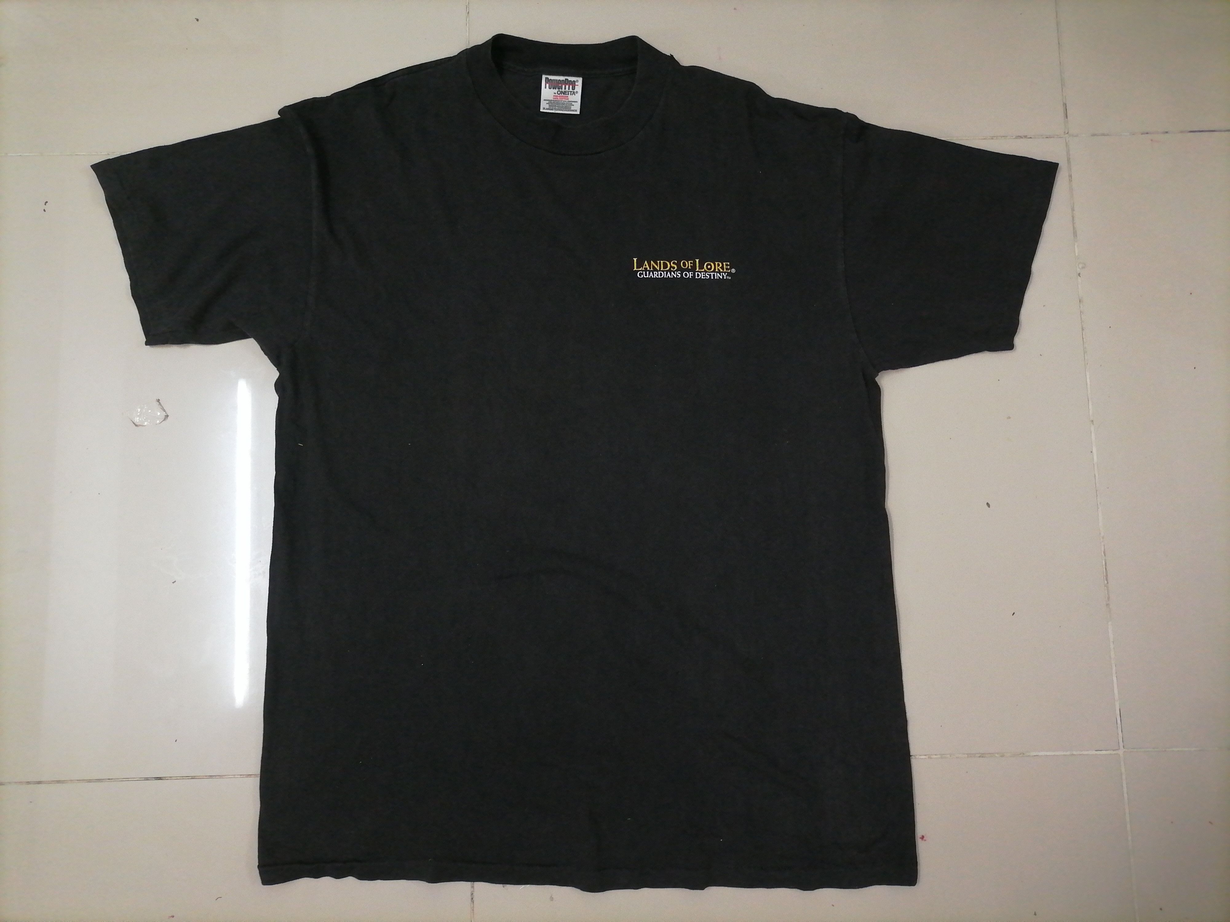Vintage Vintage 90s Lands Of Lore Guardians Of Destiny Tee Size US XL / EU 56 / 4 - 3 Thumbnail