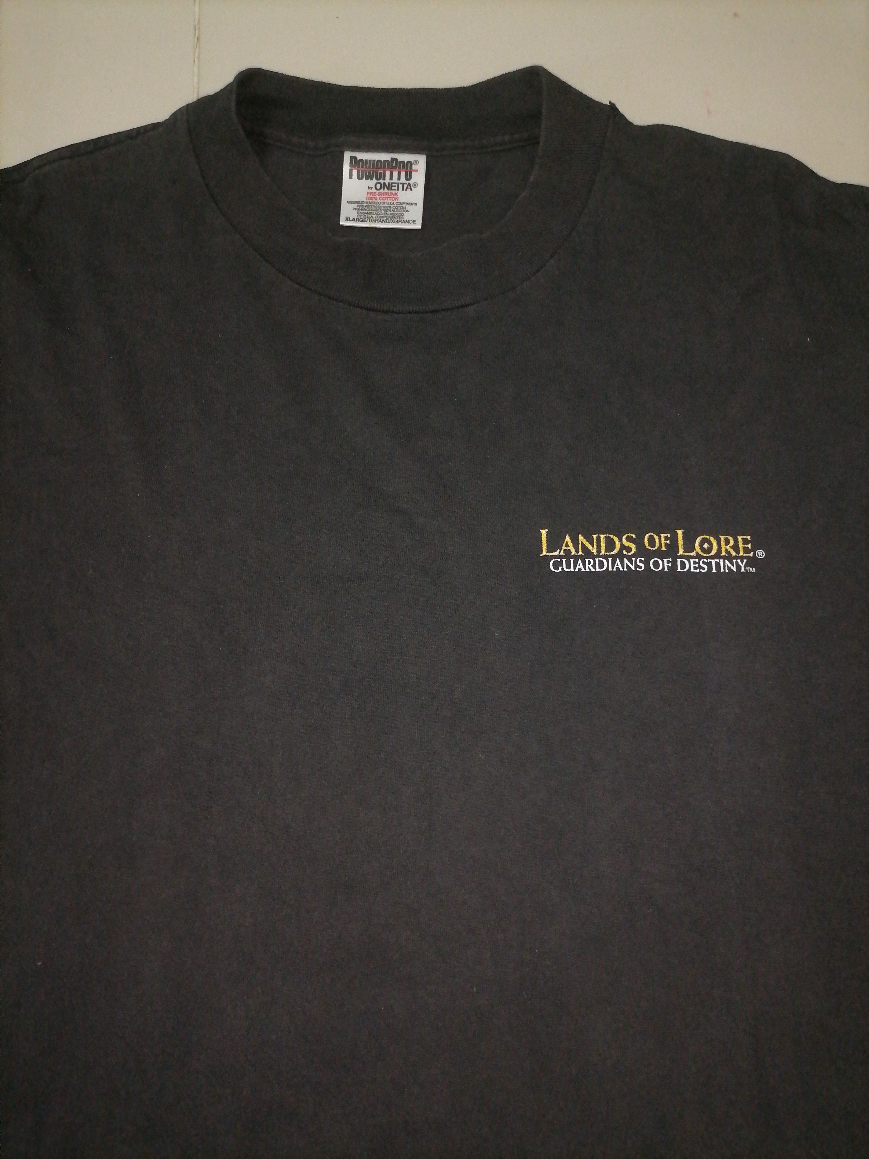Vintage Vintage 90s Lands Of Lore Guardians Of Destiny Tee Size US XL / EU 56 / 4 - 4 Thumbnail