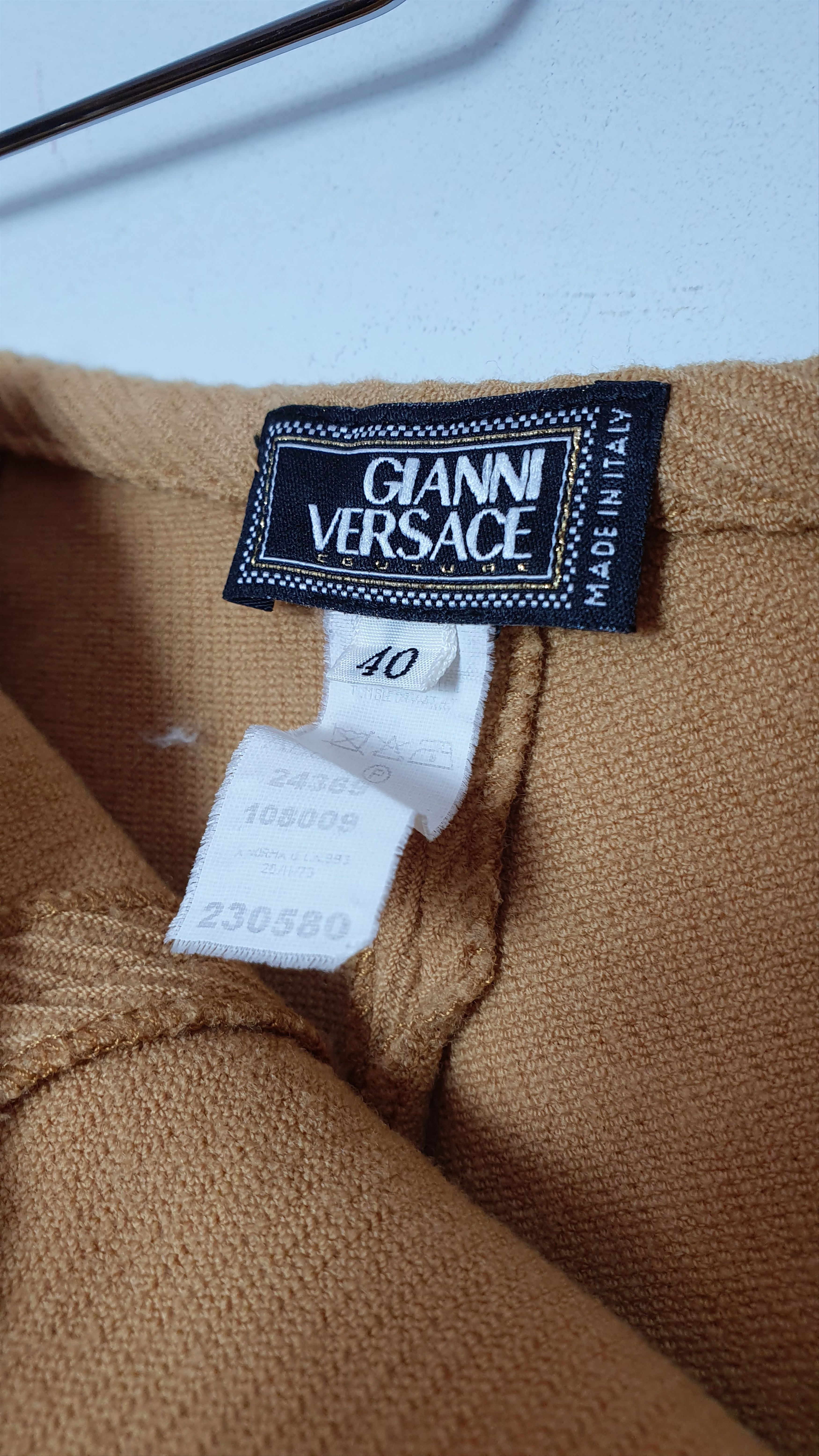 Versace × Vintage vintage GIANNI VERSACE 90s pants Size 27" / US 4 / IT 40 - 6 Thumbnail
