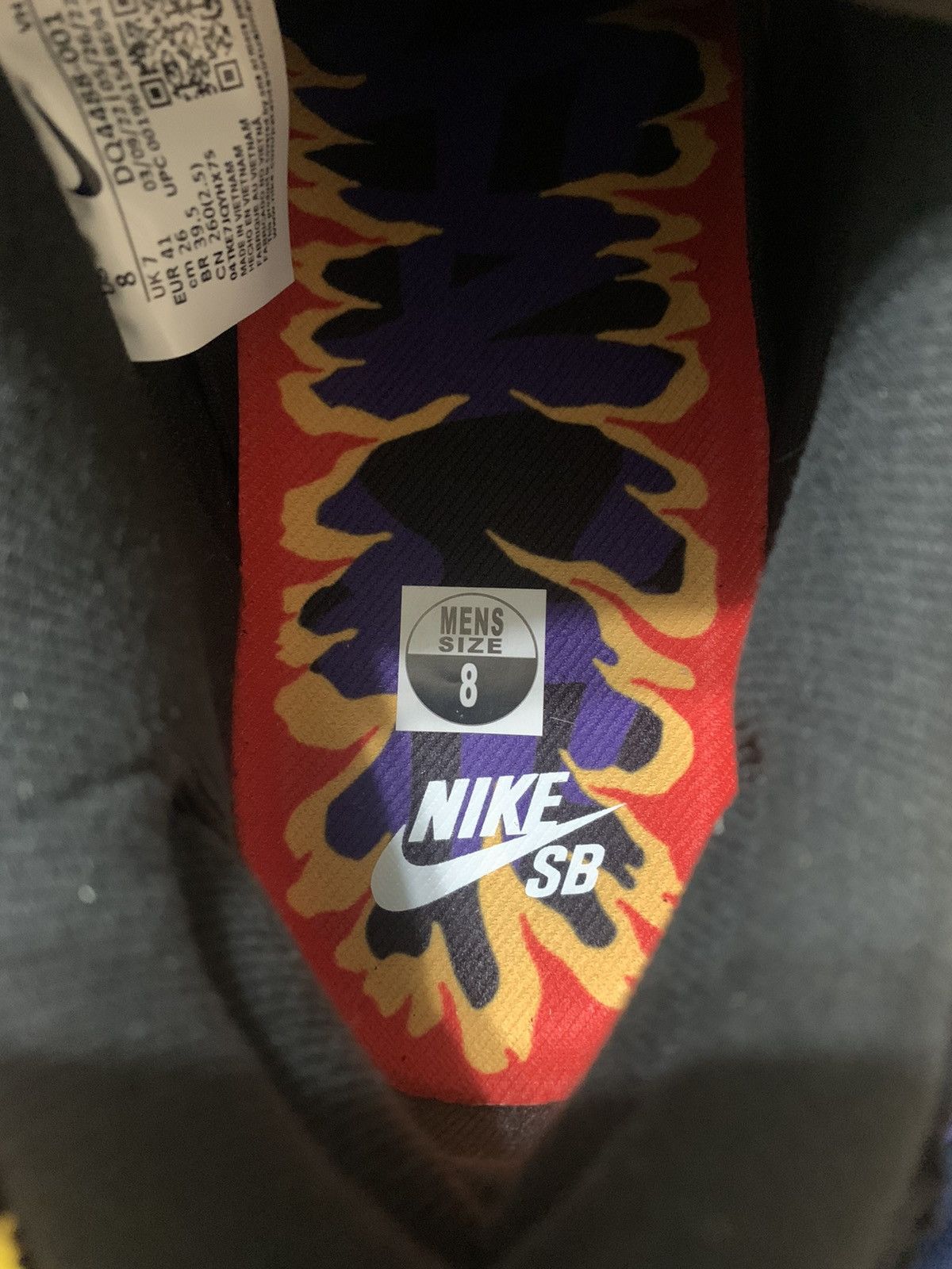 Neckface Nike Sb Dunk low X Neckface🔥🧬🪦⚰️ Size US 8 / EU 41 - 9 Thumbnail