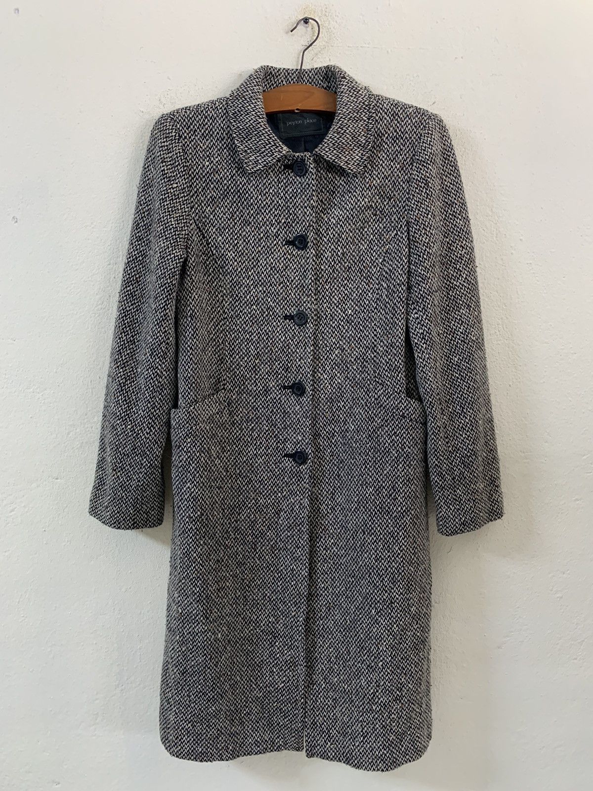 Japanese Brand Peyton Place Coat Size S / US 4 / IT 40 - 1 Thumbnail