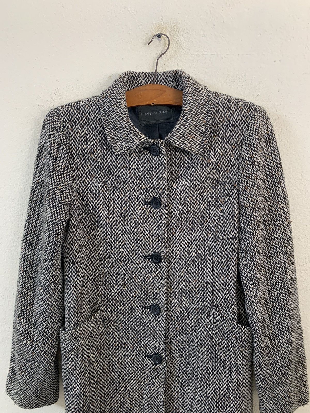 Japanese Brand Peyton Place Coat Size S / US 4 / IT 40 - 4 Thumbnail