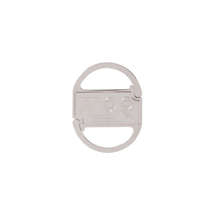 Stussy industrial discount key ring