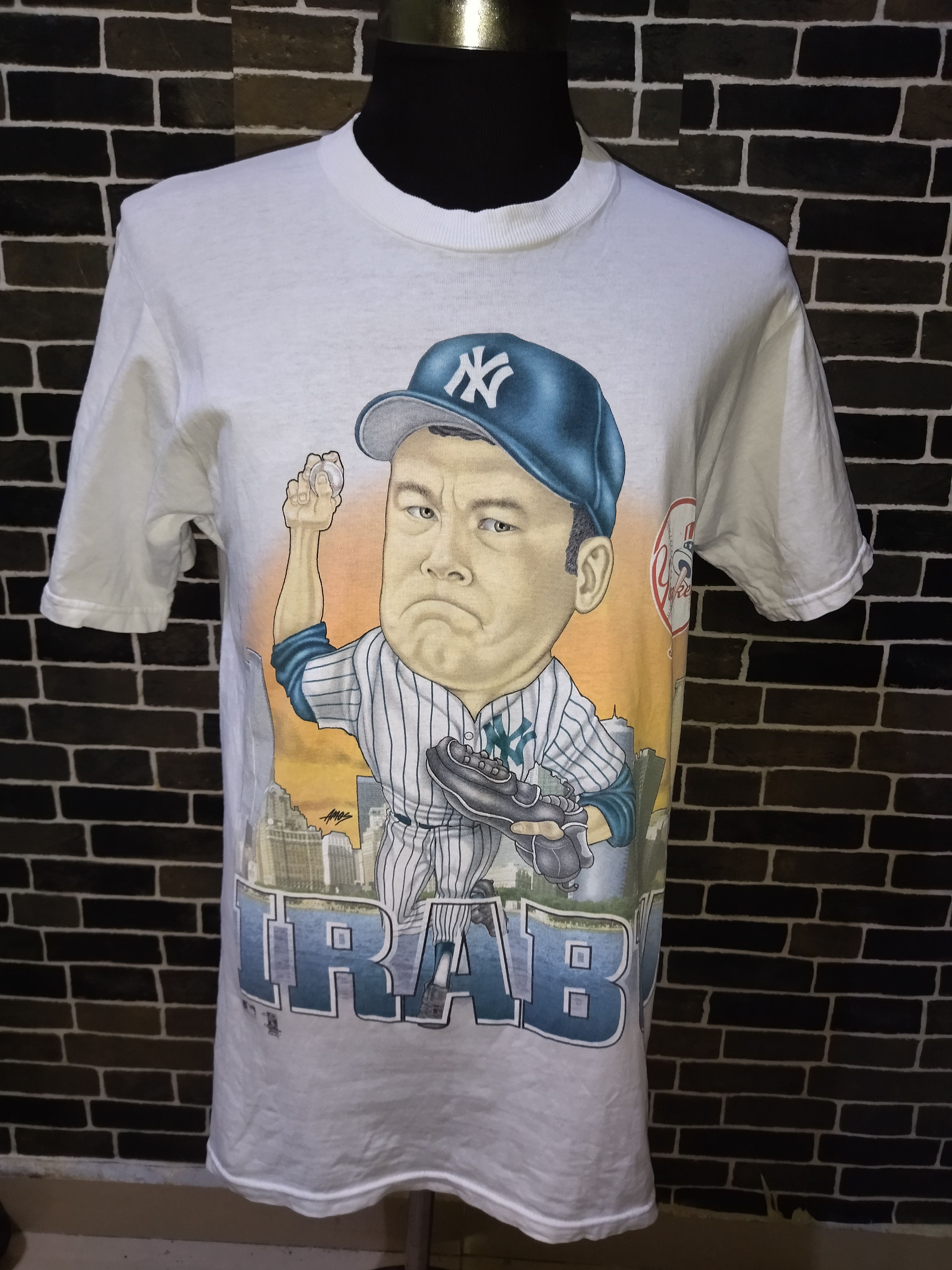 Vintage 90s New York Yankees Irabu Tshirt