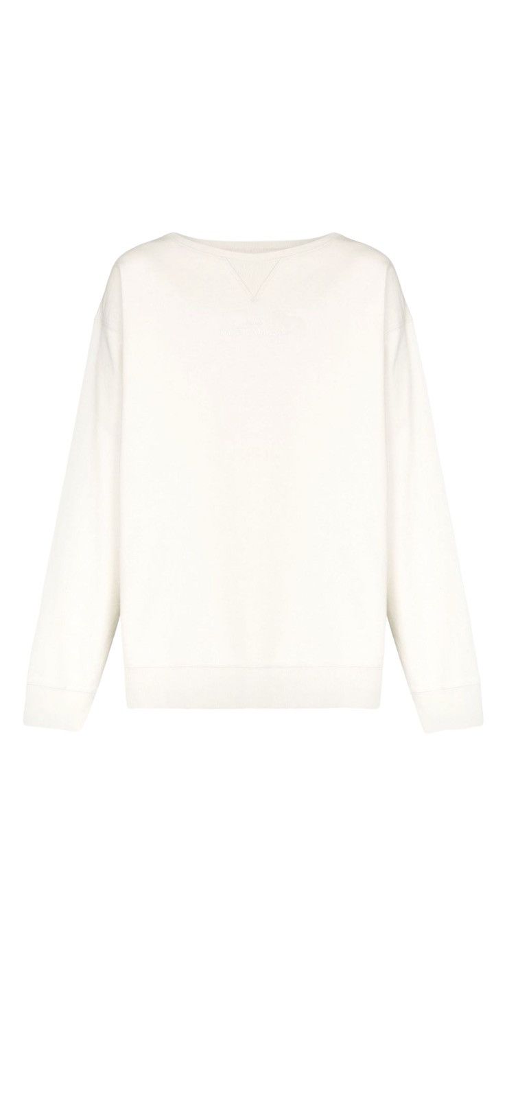 Maison Margiela Logo Embroidered Sweatshirt