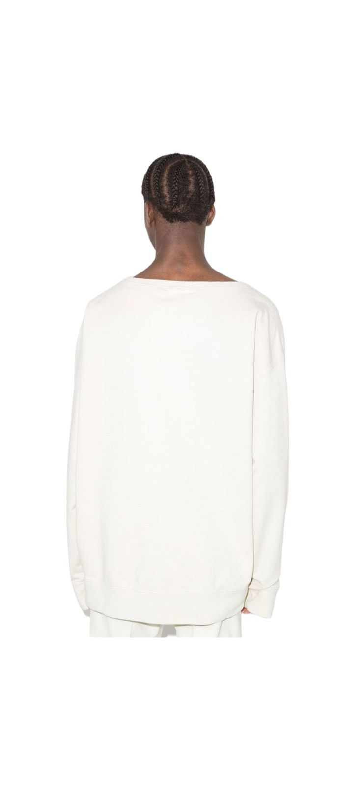 Maison Margiela Logo Embroidered Sweatshirt