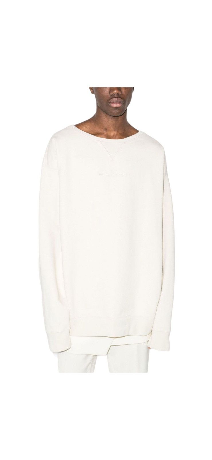 Maison Margiela Logo Embroidered Sweatshirt