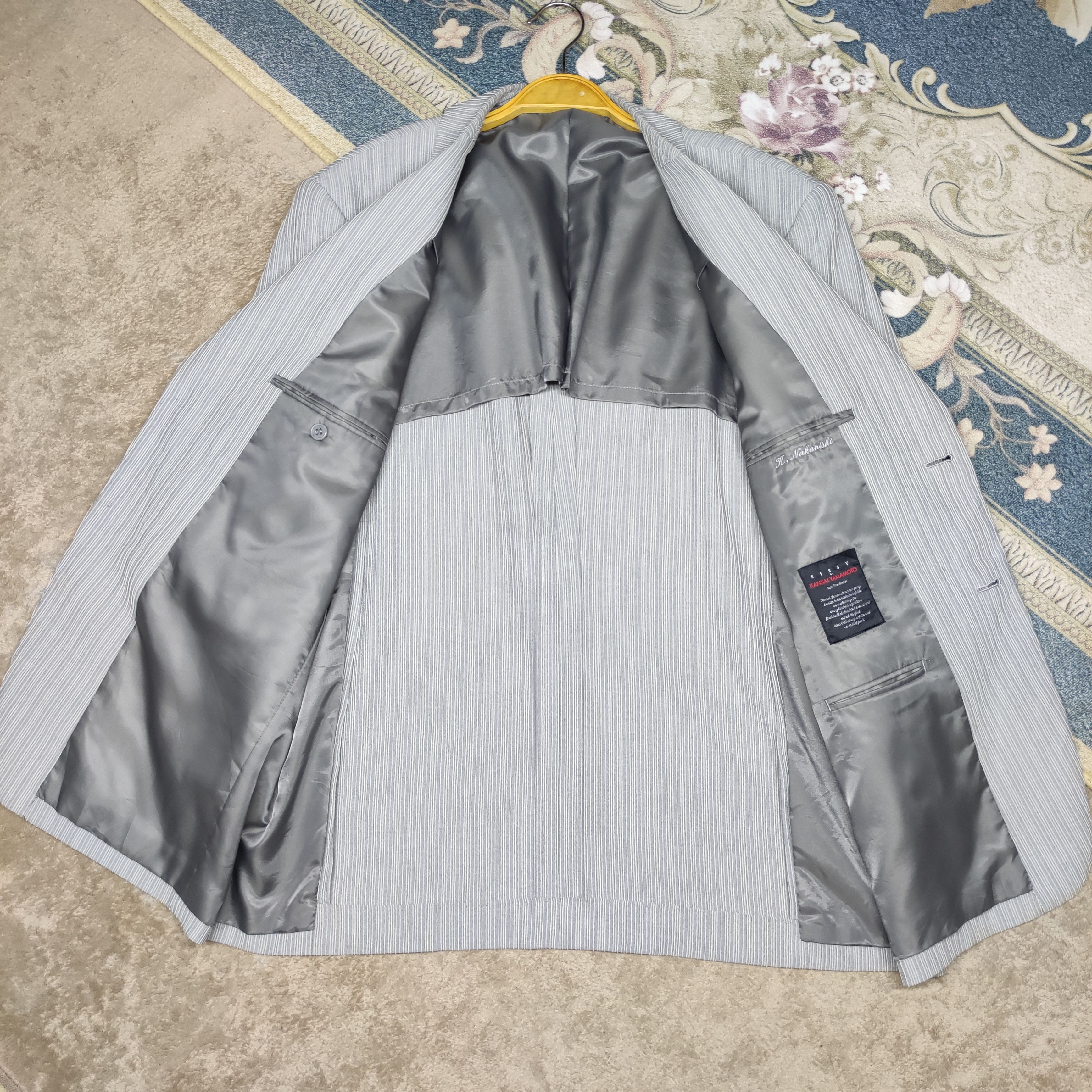 Kansai Yamamoto a100 Kansai Yamamoto blazer jacket Size US XXL / EU 58 / 5 - 3 Thumbnail