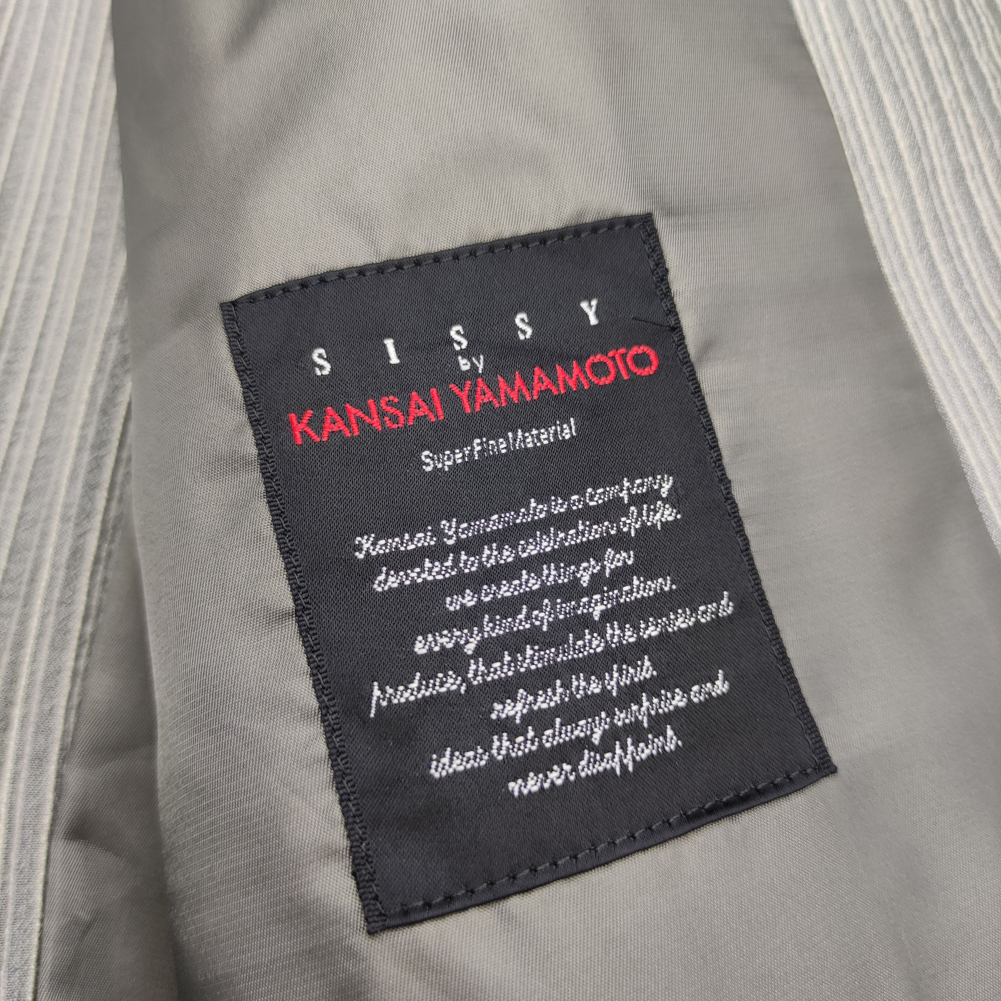 Kansai Yamamoto a100 Kansai Yamamoto blazer jacket Size US XXL / EU 58 / 5 - 12 Thumbnail