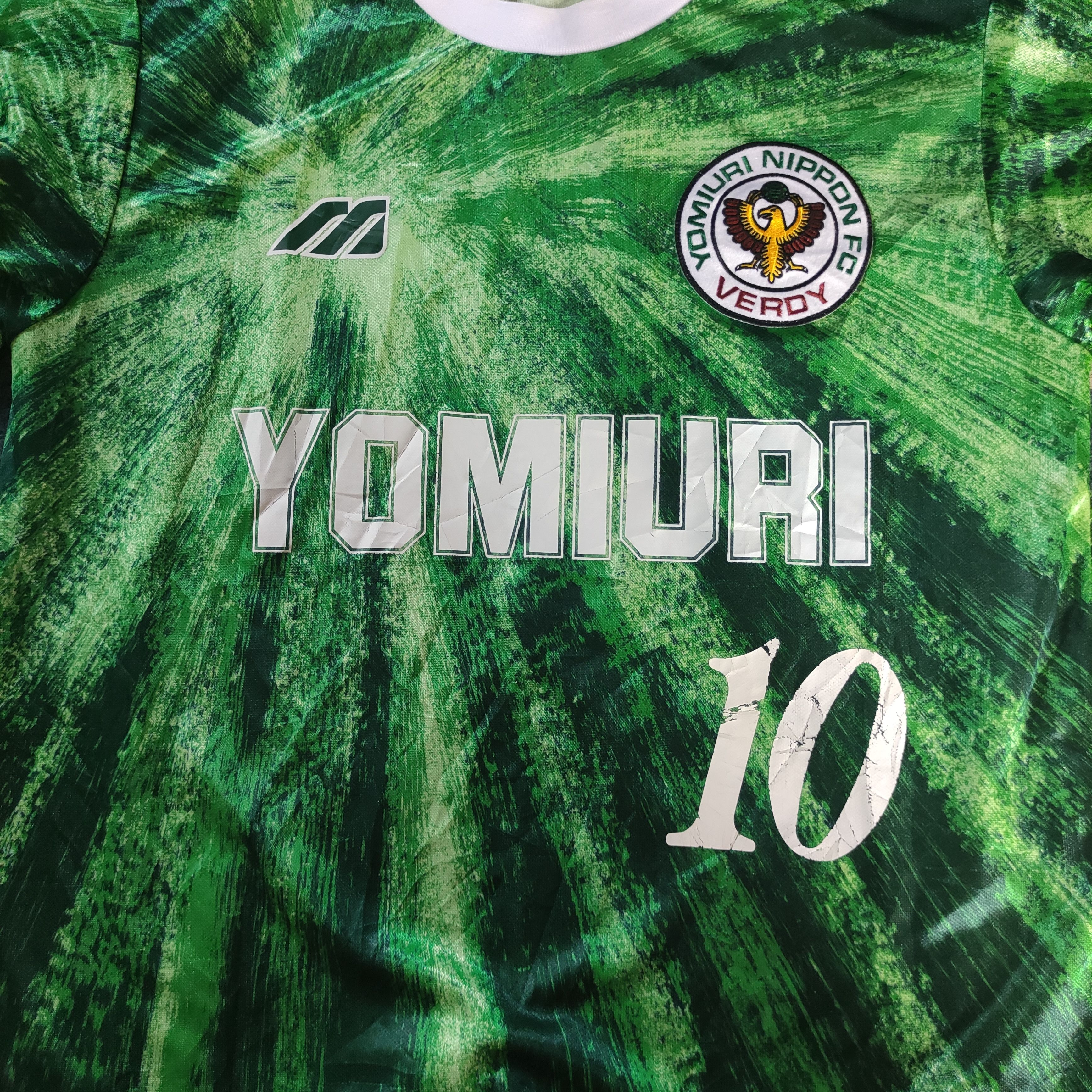Mizuno 1993-95' MIZUNO VERDY KAWASAKI HOME (NO 10 COLLECTOR ITEM) Size US M / EU 48-50 / 2 - 5 Thumbnail