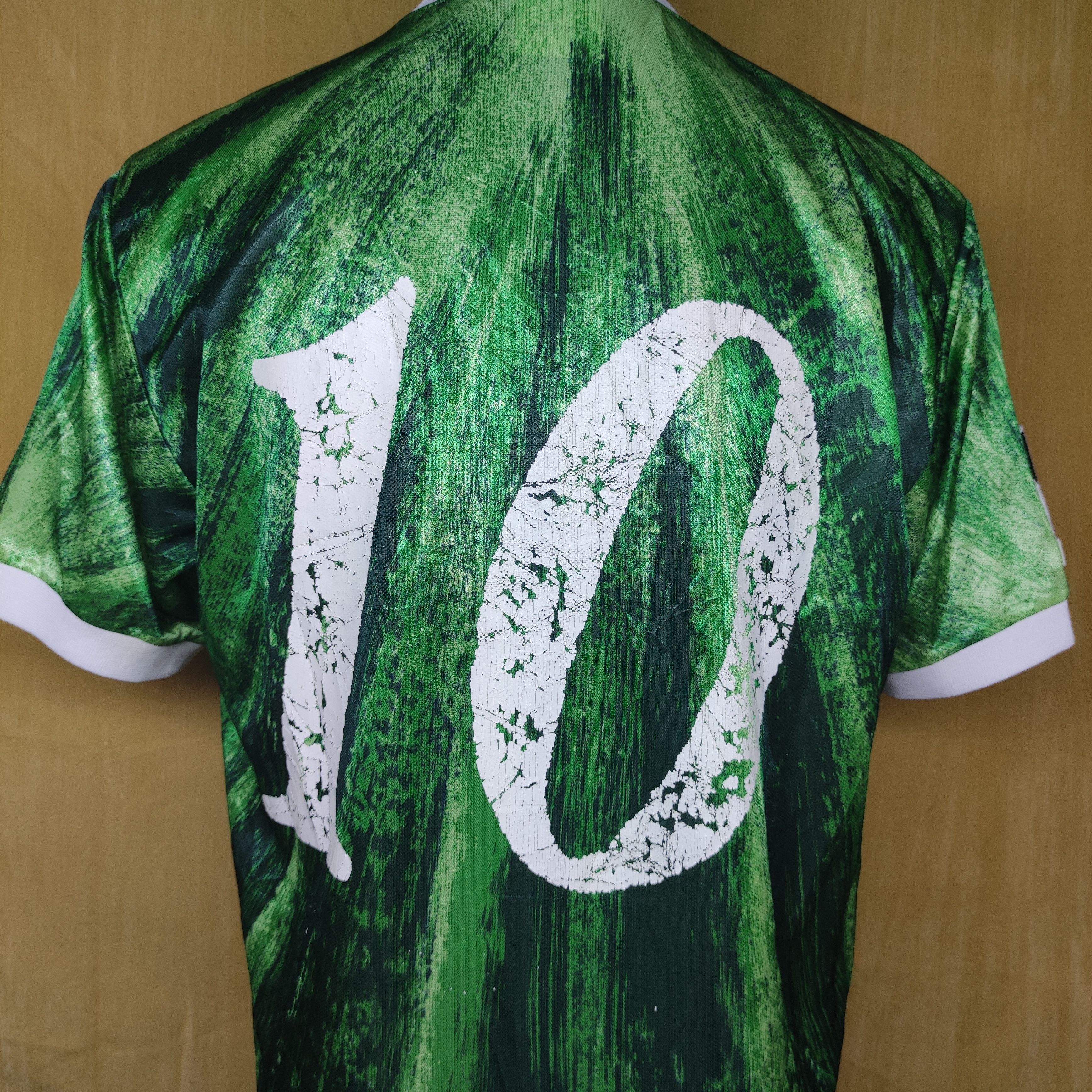 Mizuno 1993-95' MIZUNO VERDY KAWASAKI HOME (NO 10 COLLECTOR ITEM) Size US M / EU 48-50 / 2 - 8 Thumbnail